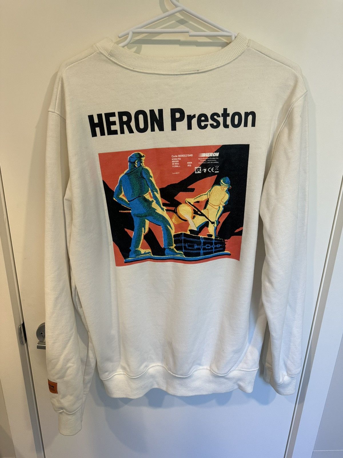 Heron Preston Heron Preston Crewneck Size US L / EU 52-54 / 3 - 2 Thumbnail