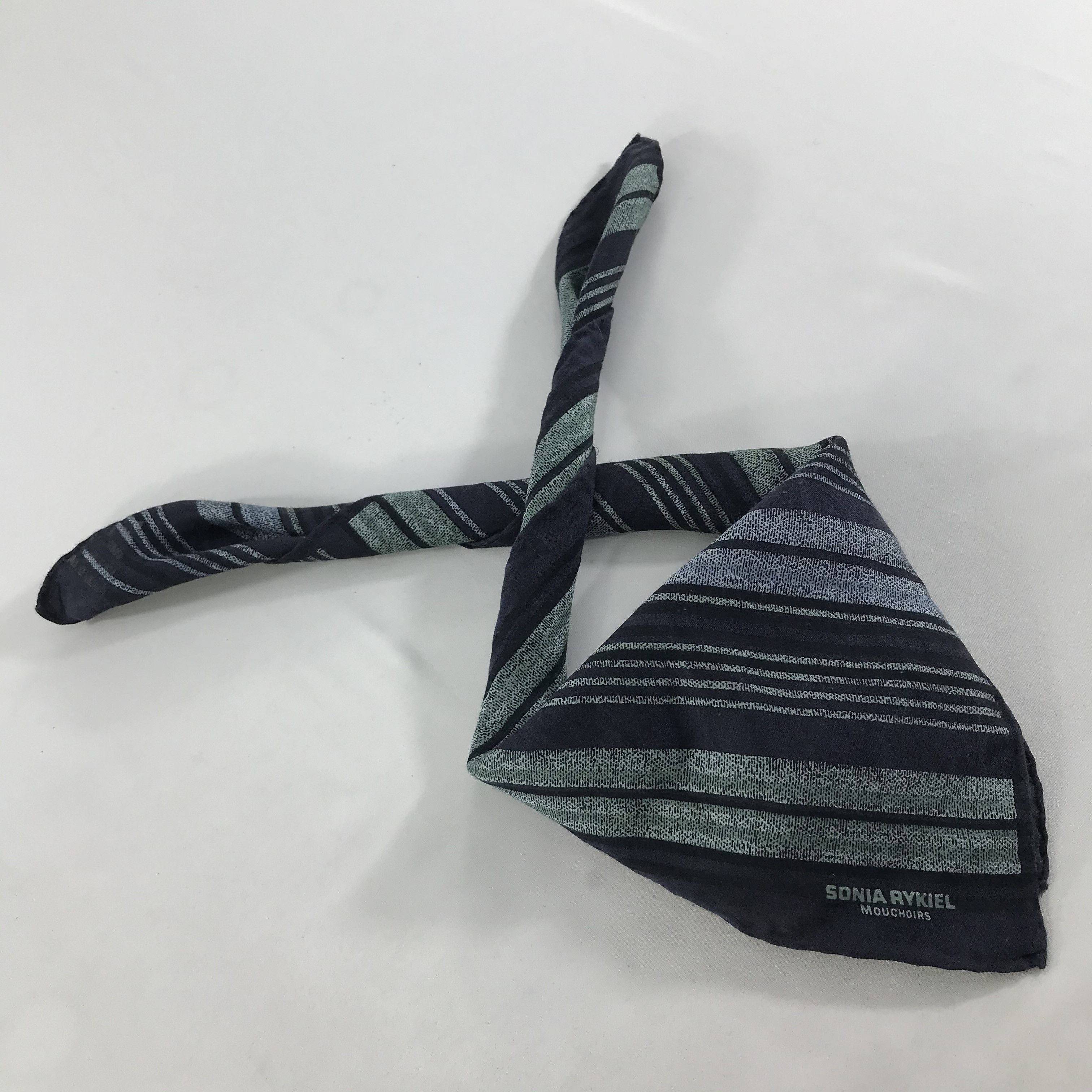 Sonia Rykiel × Vintage Sonia Rykiel Bandana / Handkerchief / Neckerchief -S1746 Size ONE SIZE - 4 Thumbnail