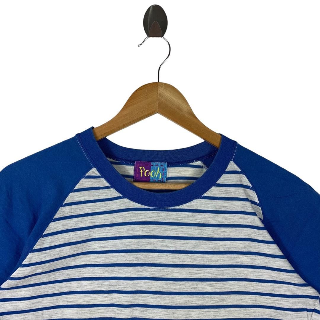 Disney Vintage 90s WINNIE The POOH big bear print stripe tee Size US S / EU 44-46 / 1 - 2 Thumbnail