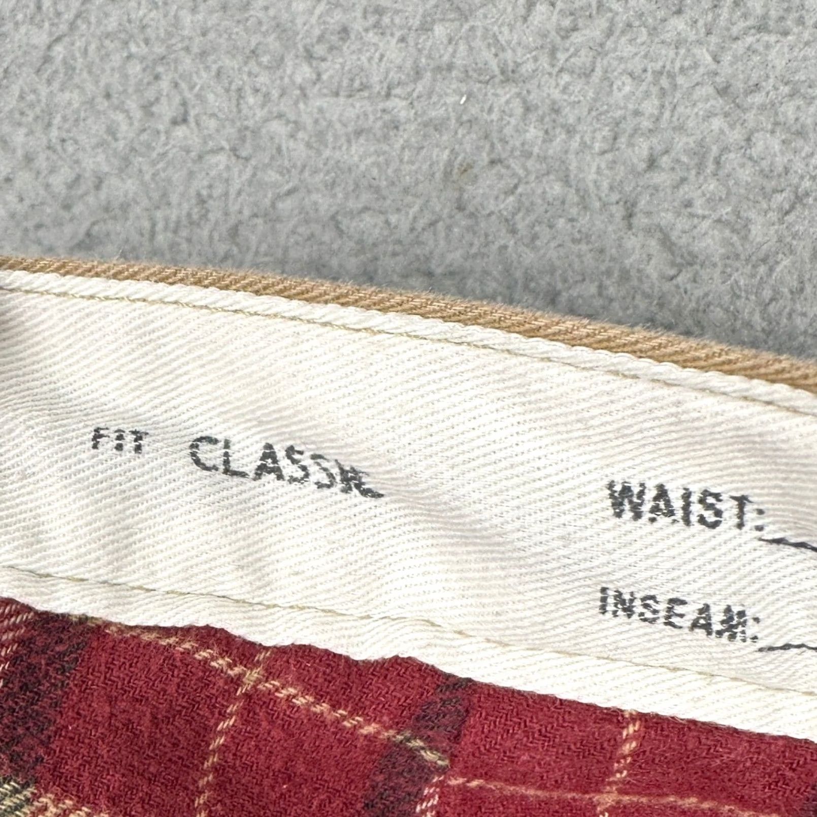 Eddie Bauer Eddie Bauer Pants Mens 34X30 Tan Flannel Lined Chino Straight Pocket Casual EUC Size US 34 / EU 50 - 5 Thumbnail