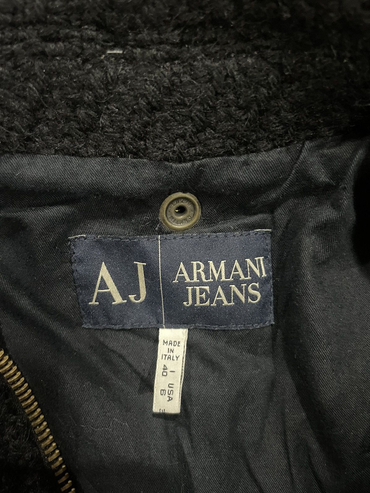 Armani Armani Jeans Jacket with Hoodies Size M / US 6-8 / IT 42-44 - 3 Thumbnail