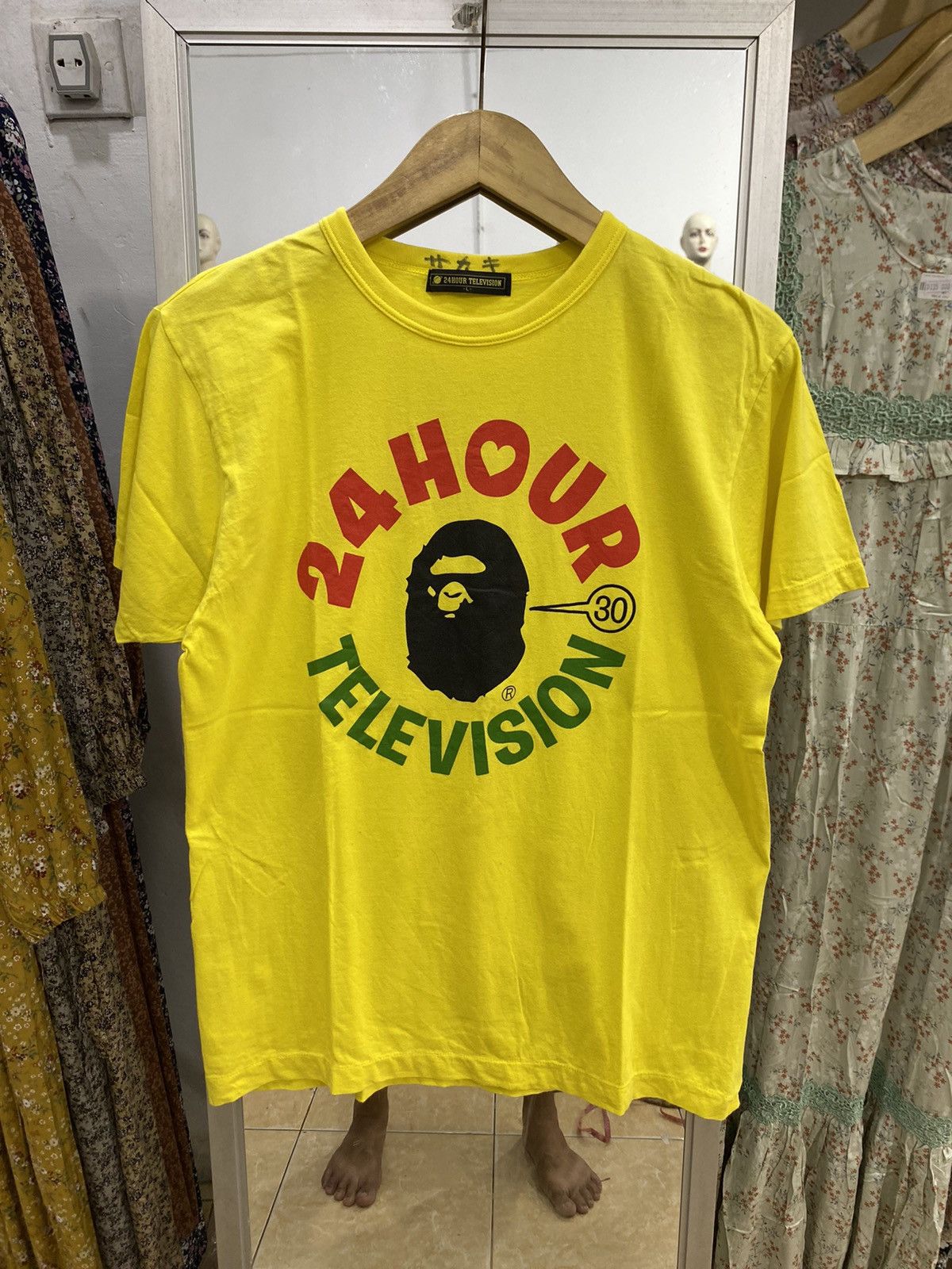 Bape Bape 24 Television Ape Head Tee Size US L / EU 52-54 / 3 - 1 Thumbnail