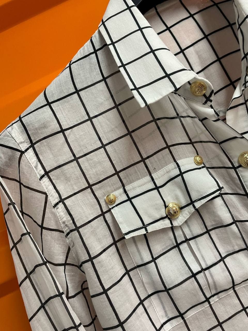 Balmain Balmain Snap Button Shirt Size S / US 4 / IT 40 - 4 Thumbnail
