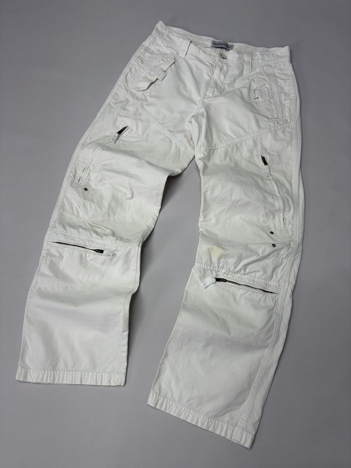 If Six Was Nine Vintage Rick Owens Balenciaga Style Techwear Cargo Pants Y2K Size US 32 / EU 48 - 4 Thumbnail