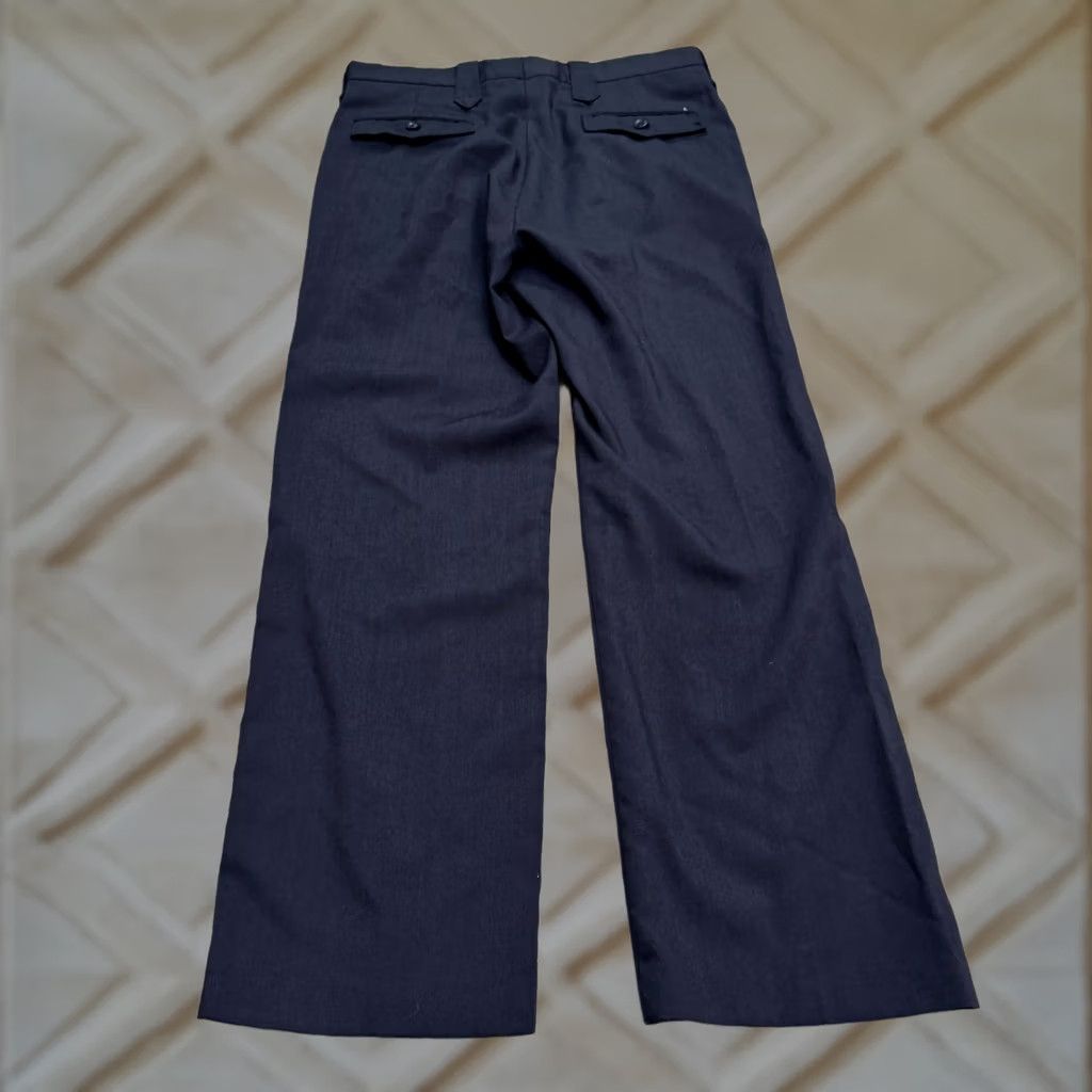 Farah VINTAGE Farah Dress Pants Women 32x29 Blue Wool Blend Polyester Straight Front 90s Retro Classic Mens Womens Size 24" / US 00 / IT 34 - 1 Thumbnail