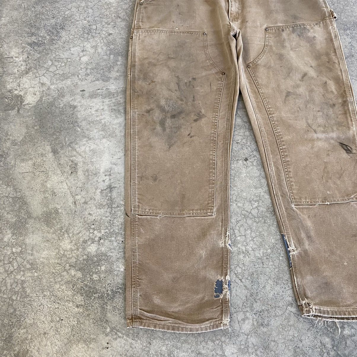 Carhartt VTG Carhartt Double Knee Faded Dirty Carpenter Pants Size US 38 / EU 54 - 6 Thumbnail