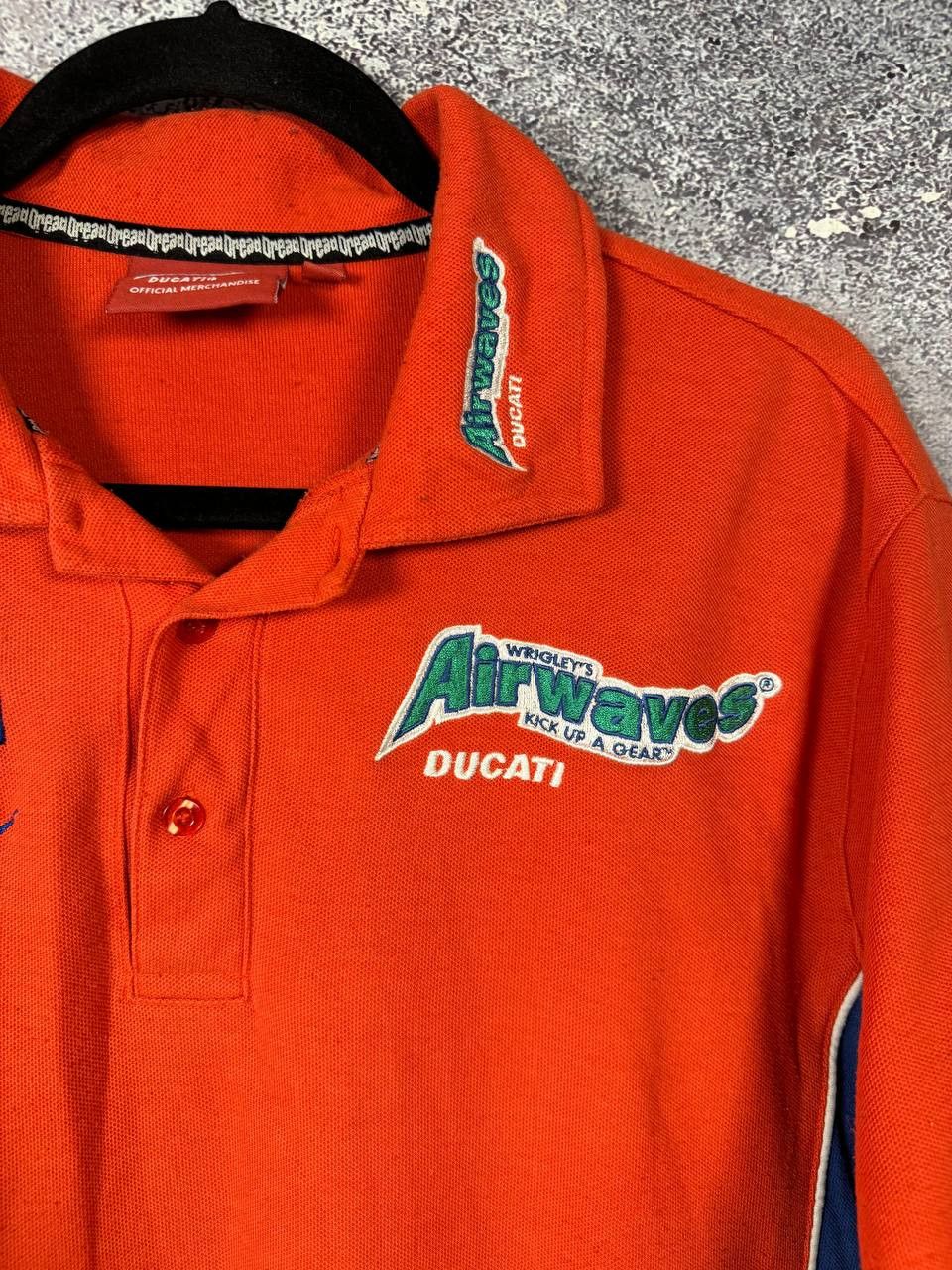 Ducati Ducati Airwaves Dread F1 Racing Polo Shirt Large Size US L / EU 52-54 / 3 - 6 Thumbnail