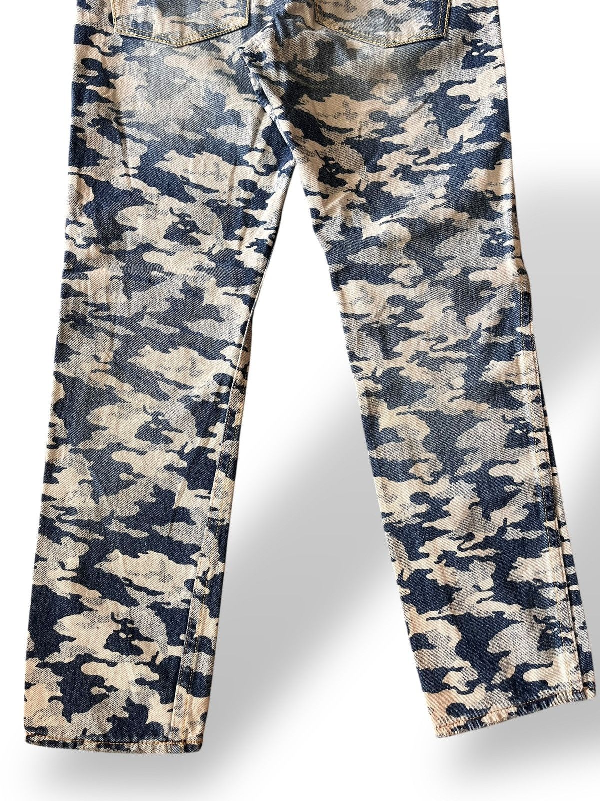 If Six Was Nine Japanese Brand Co & Lu Fullprint Jeans Size US 30 / EU 46 - 6 Thumbnail