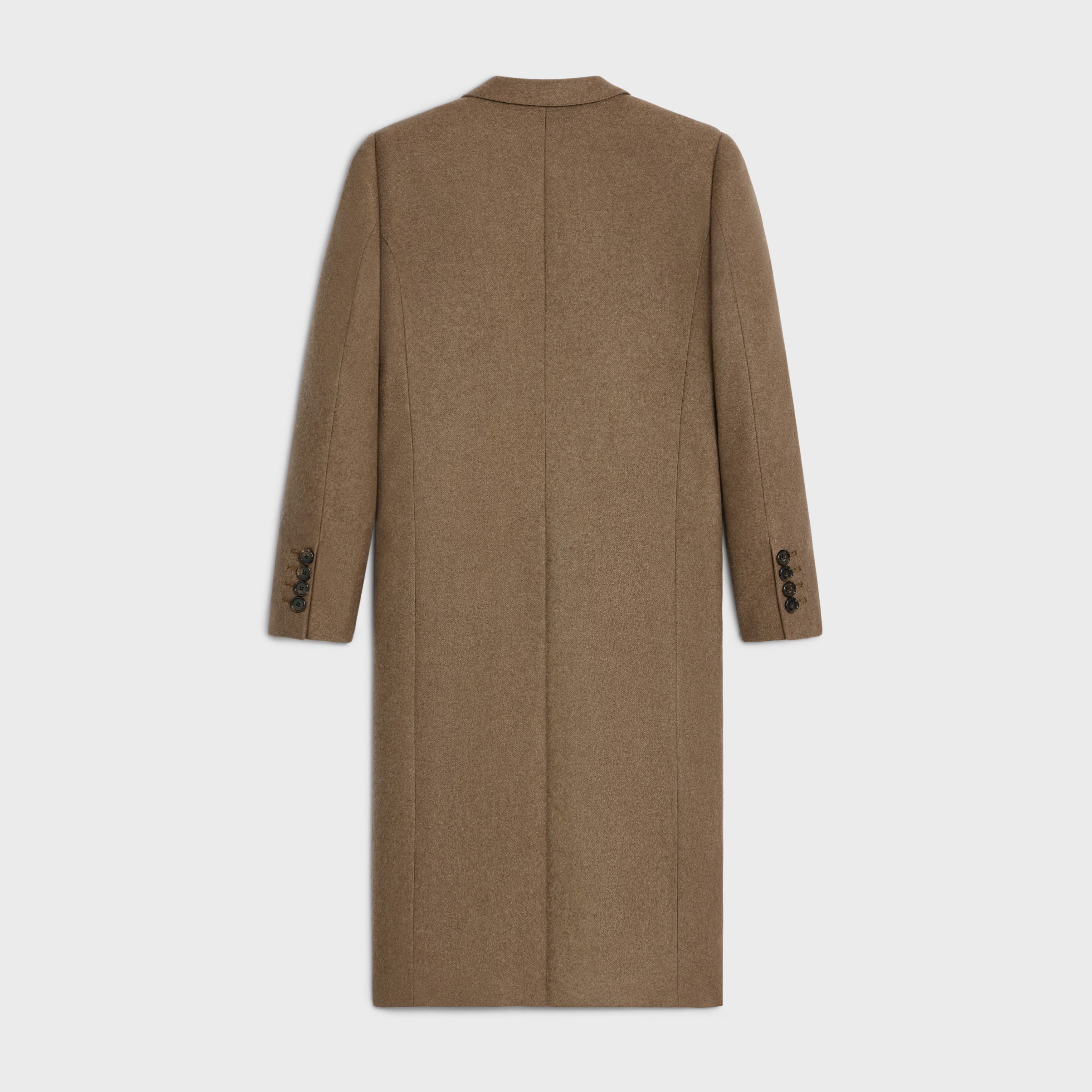 Celine o1bcso1str0925 2M56B459V Cashmere Long Coat in Nutmeg Size XS / US 0-2 / IT 36-38 - 2 Thumbnail