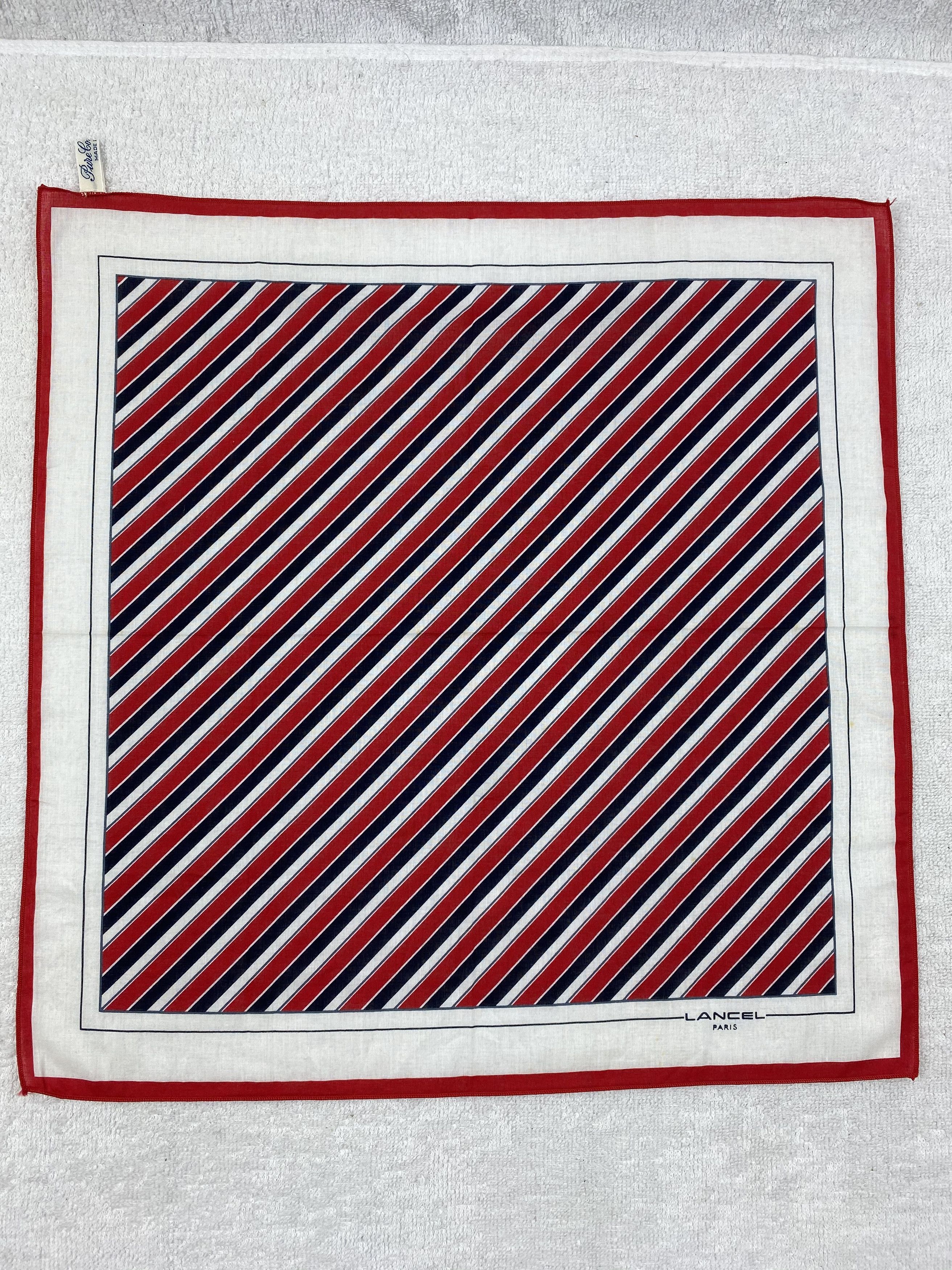 Lancel × Vintage Lancel Handkerchief / Bandana / Neckerchief Size ONE SIZE - 3 Thumbnail
