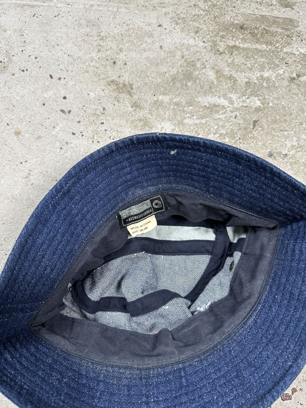 Akademiks × Vintage Vintage Y2K Akademiks Blue Jeans Denim Bucket Hat rap hiphop Size ONE SIZE - 8 Thumbnail
