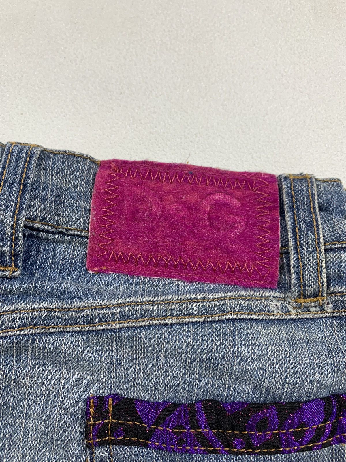 Dolce & Gabbana Denim Skirt Dolce&Gabbana Size 24" / US 00 / IT 34 - 3 Thumbnail