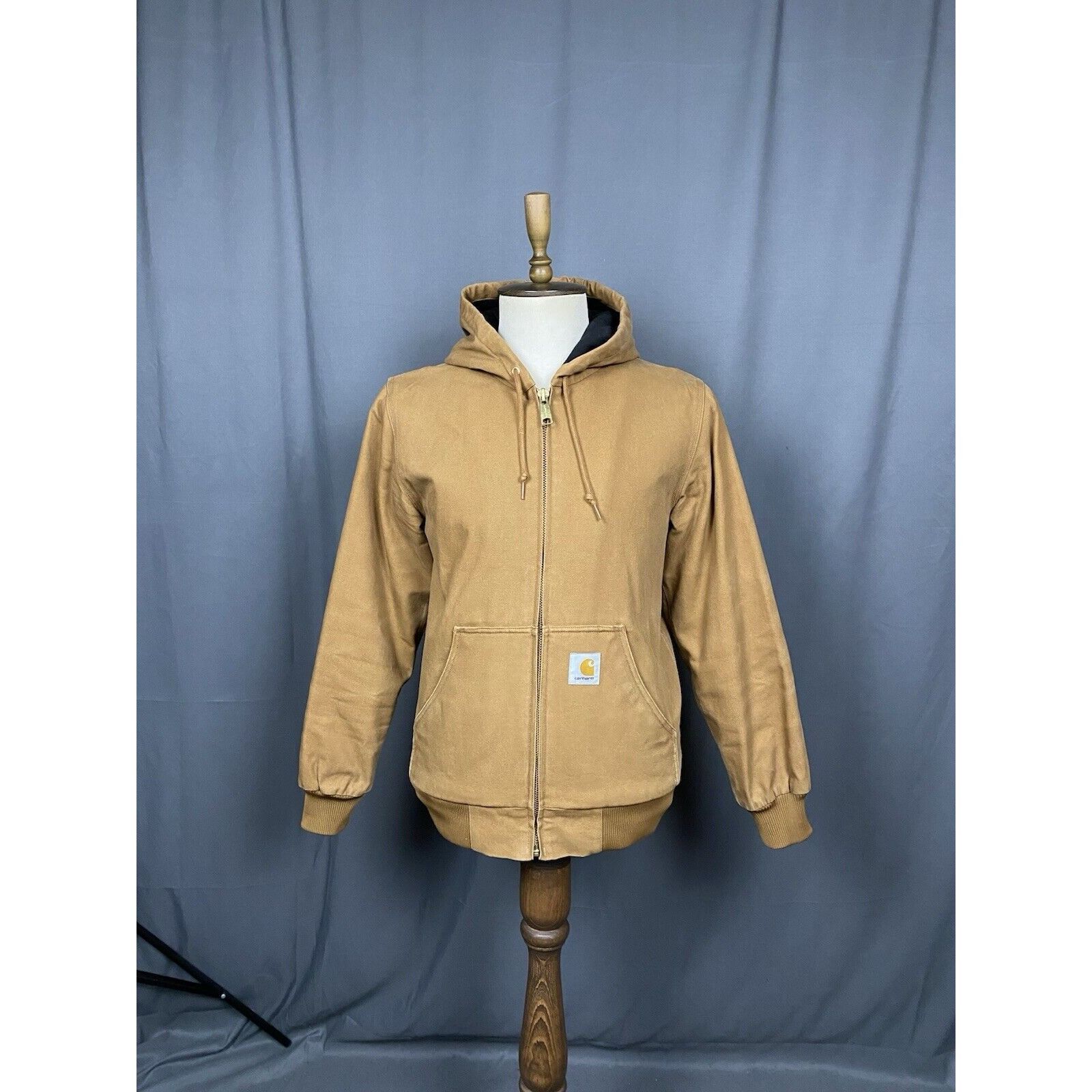 Carhartt MINT! Carhartt Active Men's Brown Beige Insulated Hooded Jac Size US M / EU 48-50 / 2 - 3 Thumbnail