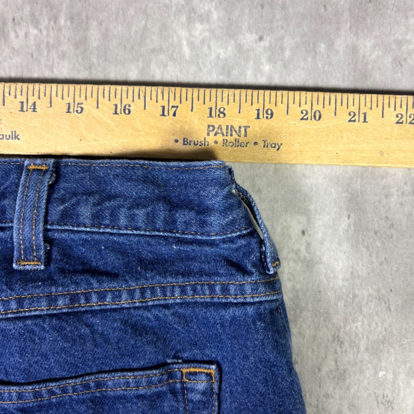 Carhartt Carhartt Jeans Relaxed Fit Mens 36x30 Dark Blue Denim 5-Pocket Work Pants 381-83 Size US 36 / EU 52 - 3 Thumbnail