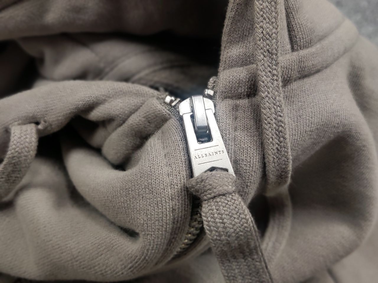 Allsaints Allsaints design Raven Cotton Zip Casual Hoodie Vintage Size US S / EU 44-46 / 1 - 12 Thumbnail