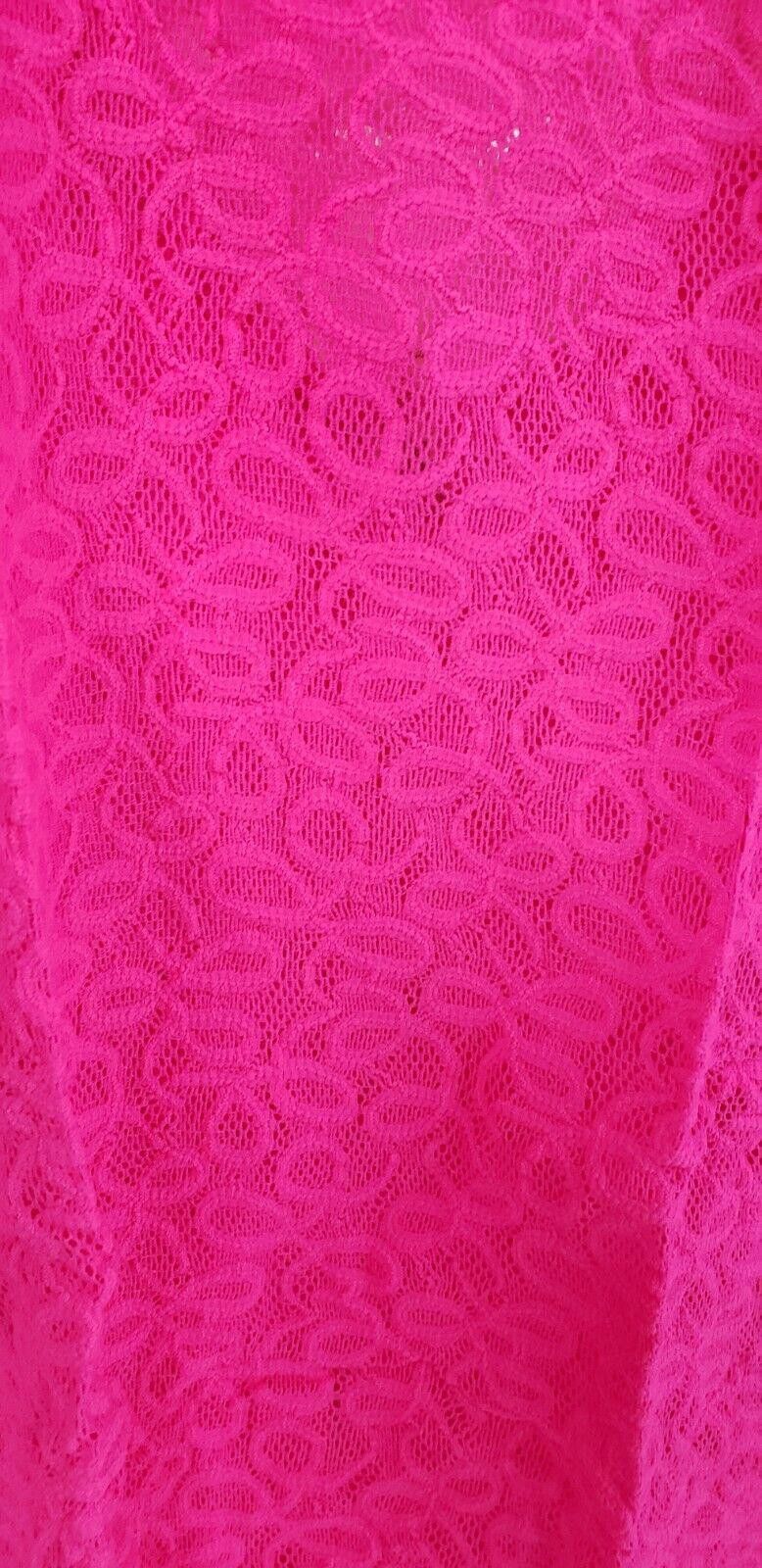 Designer NWT Victoria's Secret Pink Lace Cover-up Size Large Size L / US 10 / IT 46 - 4 Thumbnail