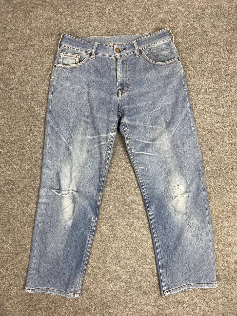 vintage japanese brands soft distressed denim