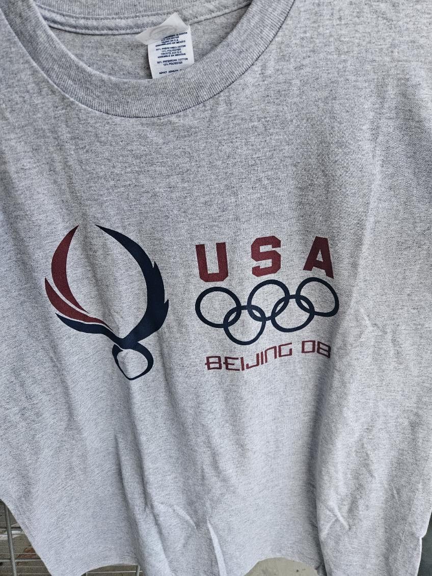 Delta Team USA Bejing Olympics 2008 Delta Tee Size US XL / EU 56 / 4 - 3 Thumbnail