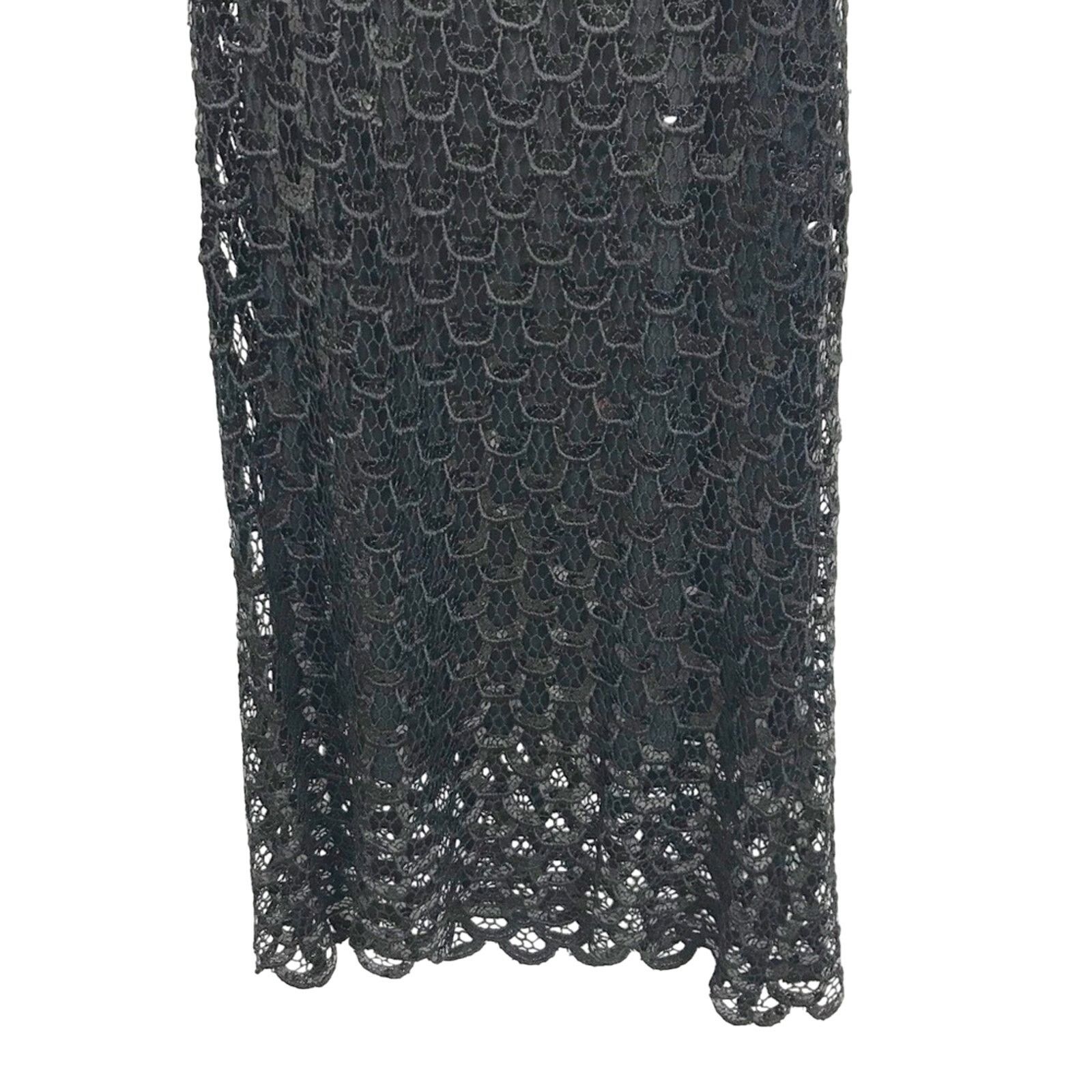 Other Eliza J Black Sequin Scaly Sleeveless Dress Sz 6 Size M / US 6-8 / IT 42-44 - 7 Thumbnail