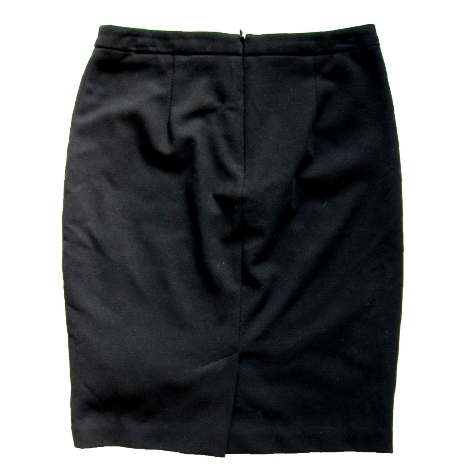 Trina Turk VINTAGE Trina Turk Black Button Classic Pencil Work Skirt Women 0 Size 25" / US 0 / IT 36 - 2 Thumbnail