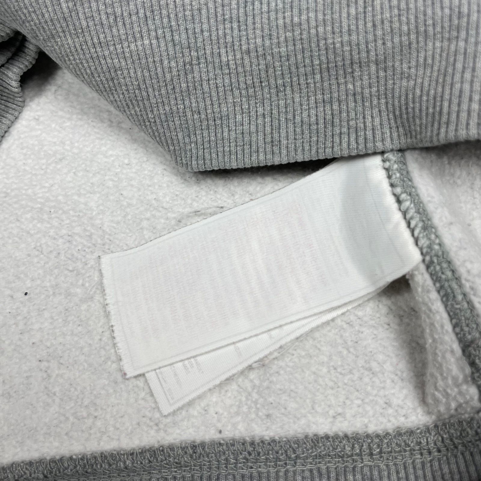 Nike × Vintage Nike Men's Heather Gray Crew Neck Fleece Lined Sweatshirt M Size US M / EU 48-50 / 2 - 10 Thumbnail