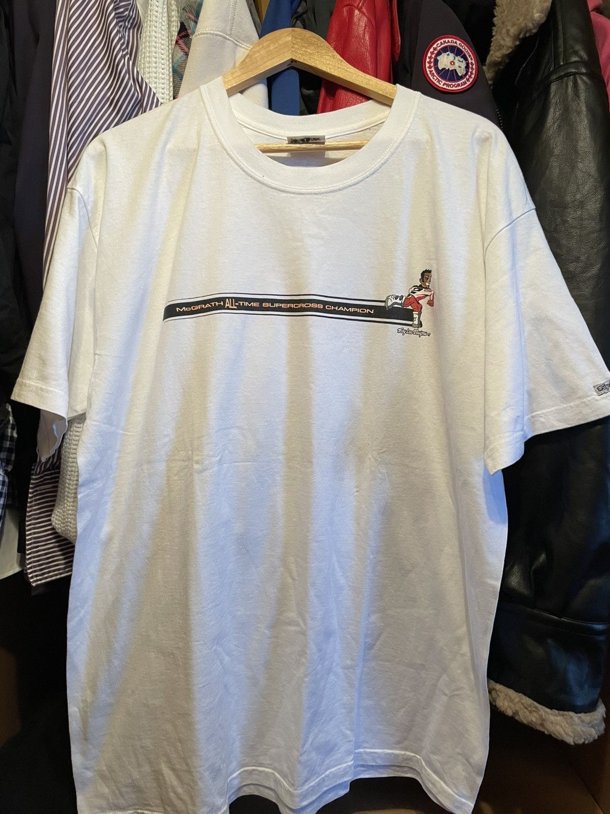 Vintage vintage motocross tee Size US XL / EU 56 / 4 - 1 Thumbnail