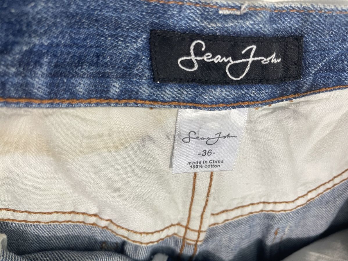 Sean John sean john baggy jeans loose cut rare design Size US 36 / EU 52 - 12 Thumbnail