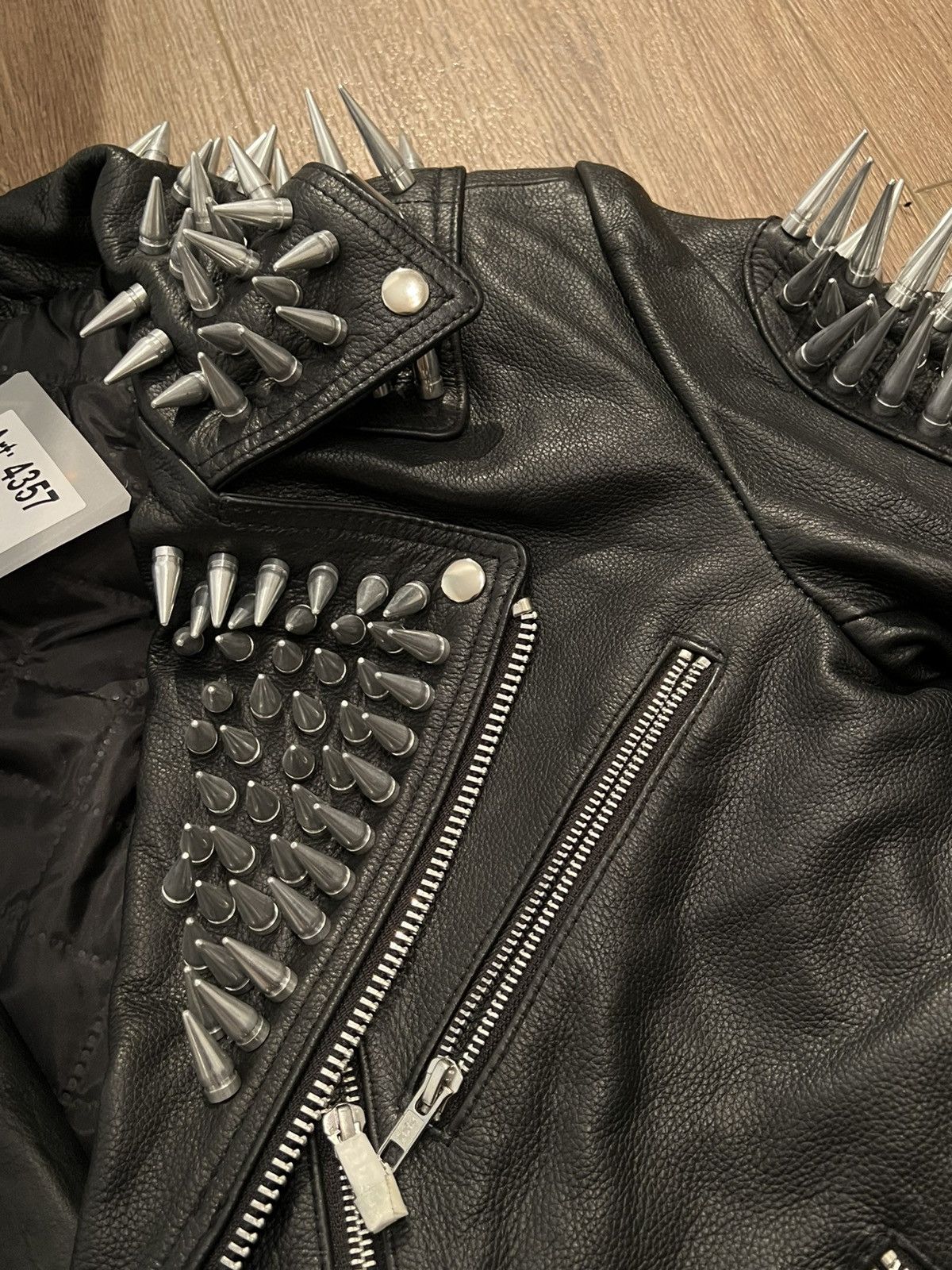 New Rock New Rock Heavy Spiked Jacket — Genuine Leather Size US M / EU 48-50 / 2 - 3 Thumbnail