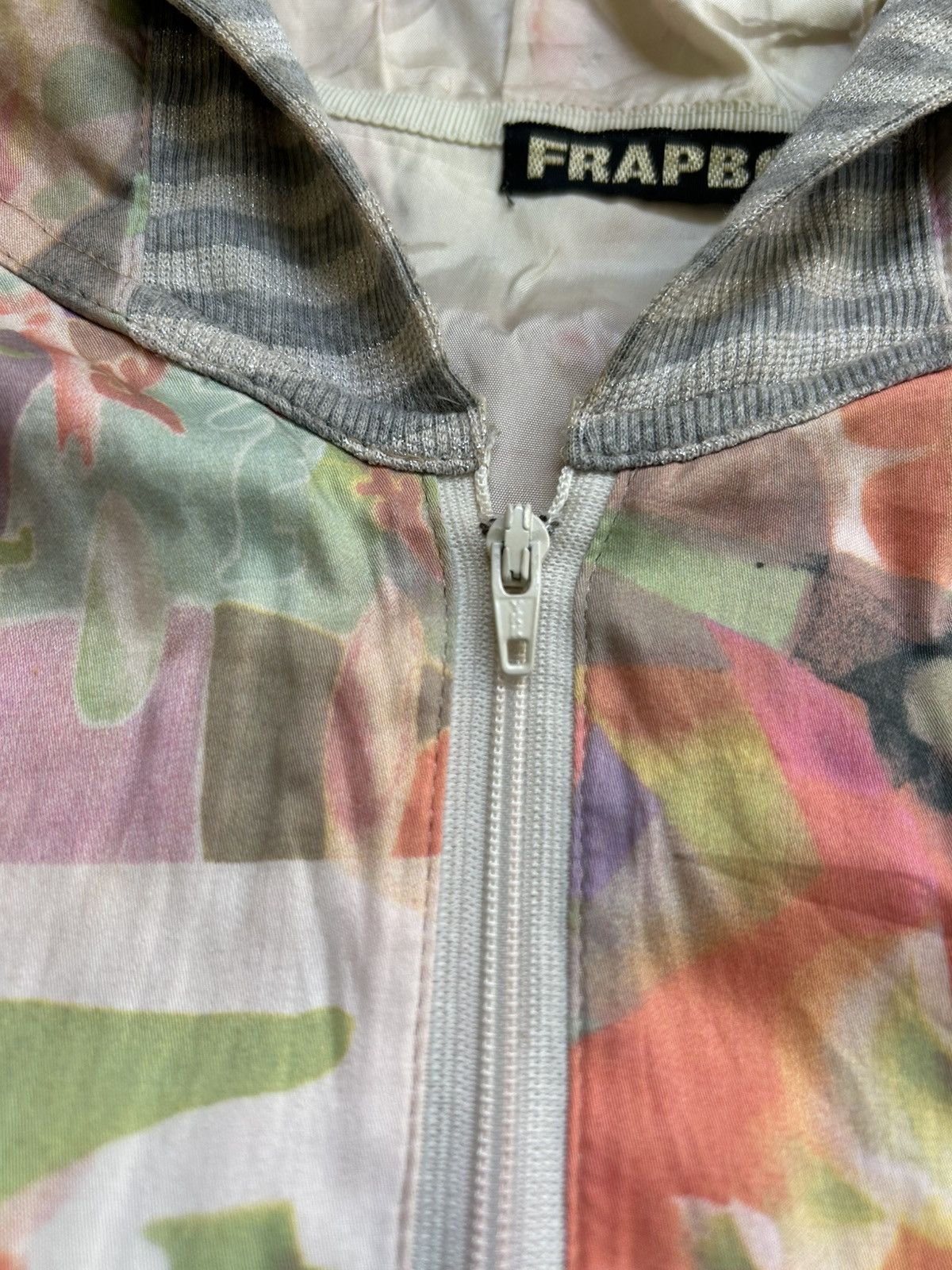 Issey Miyake 2000s Frapbois by Issey Miyake Abstract Printed Zip Jacket Size US M / EU 48-50 / 2 - 4 Thumbnail