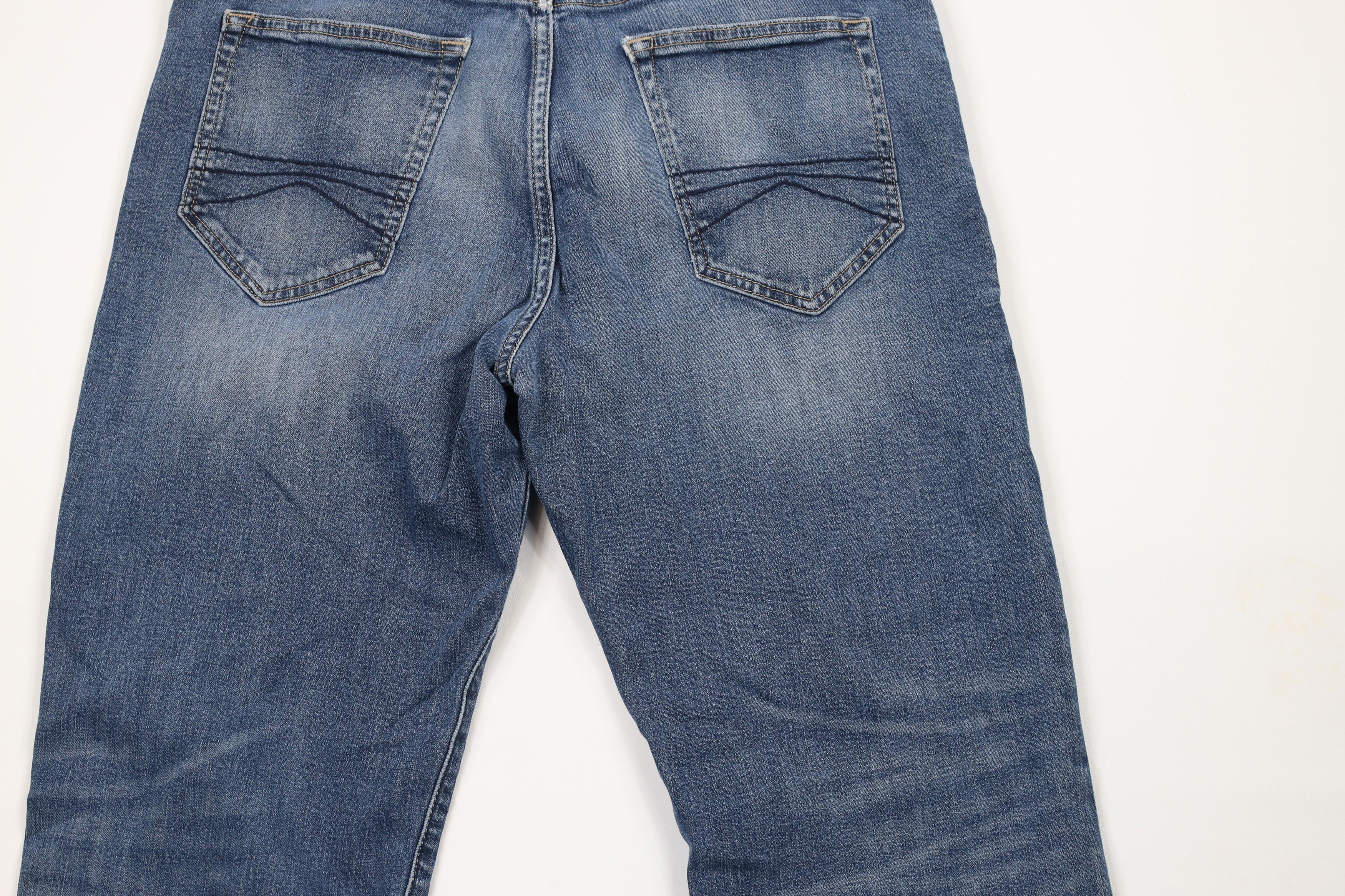 Express × Vintage Express Loose Fit Blake Straight Leg Denim Jeans Blue Size US 32 / EU 48 - 9 Thumbnail