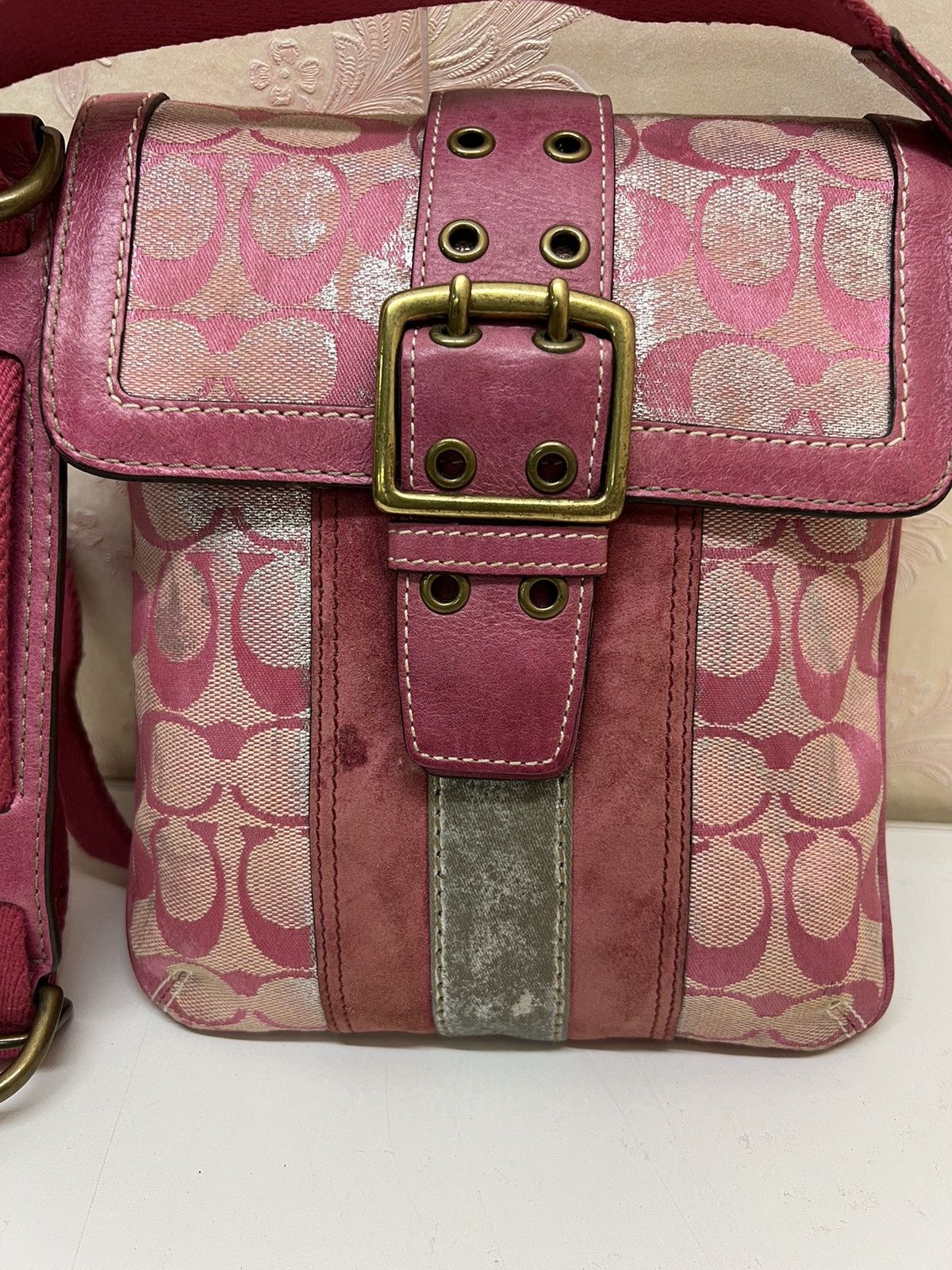 Coach Vintage Coach Fullprint Sling Bag Size ONE SIZE - 3 Thumbnail