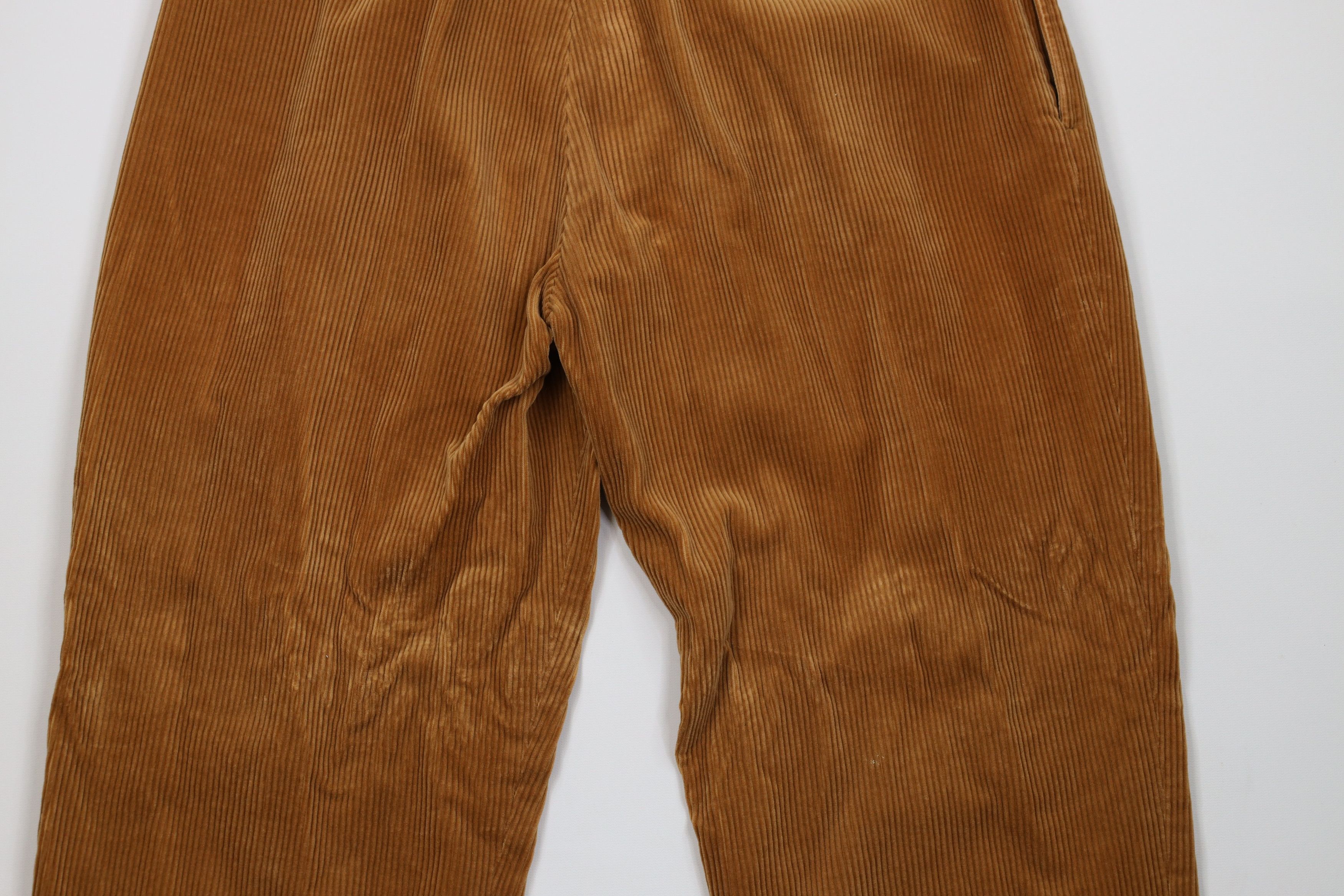 Ralph Lauren Vintage 90s Ralph Lauren Heavy Wide Leg Corduroy Pants Size US 34 / EU 50 - 13 Thumbnail