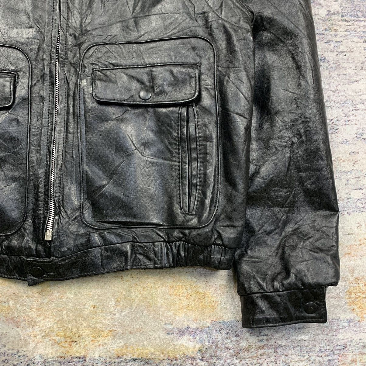 Sears Vintage the leather shop sears bomber leather jacket Size US M / EU 48-50 / 2 - 4 Thumbnail