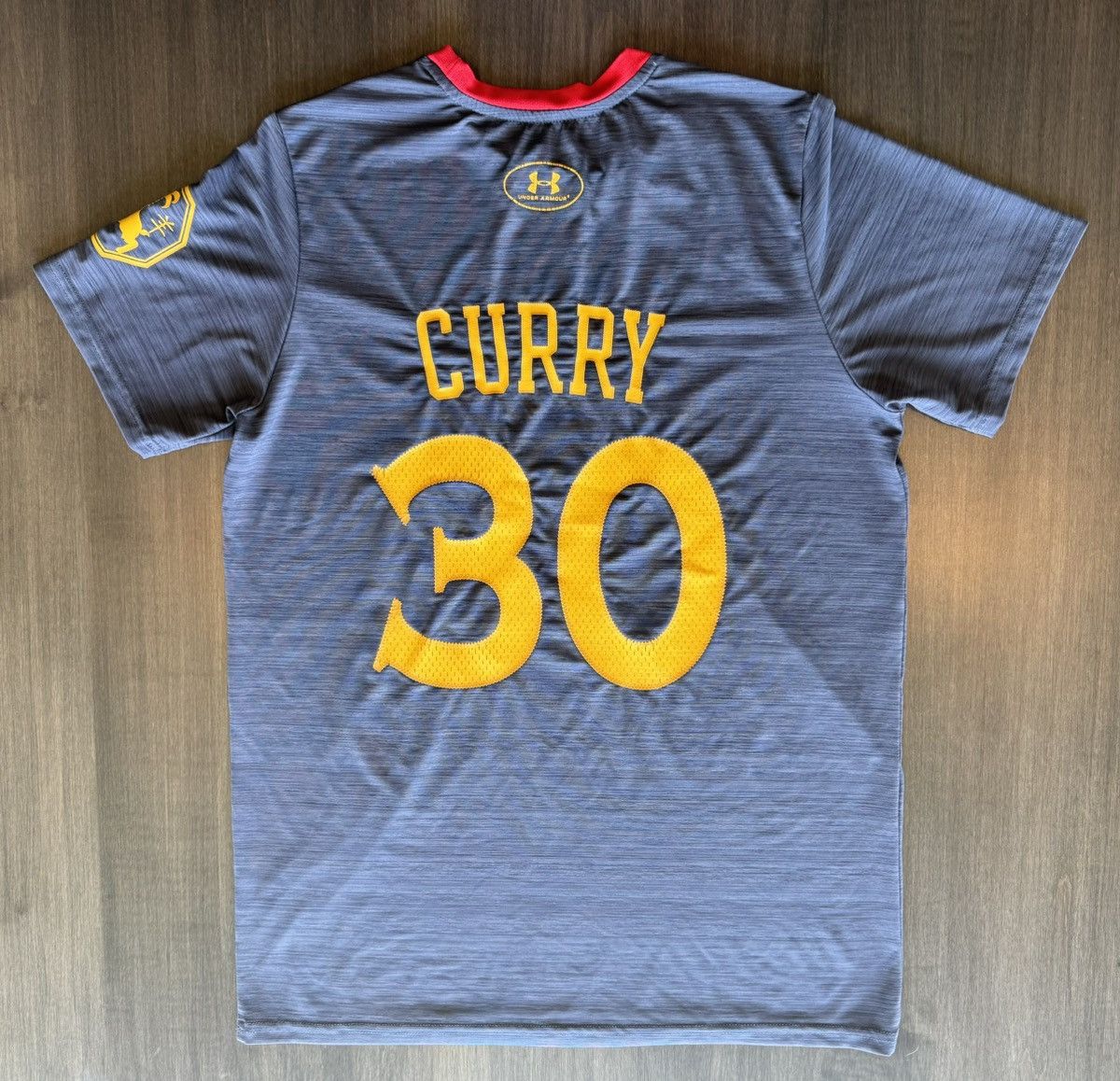 Under Armour Steph Curry UA Chinese New Year Embroidered Shirt Jersey Size US S / EU 44-46 / 1 - 2 Thumbnail