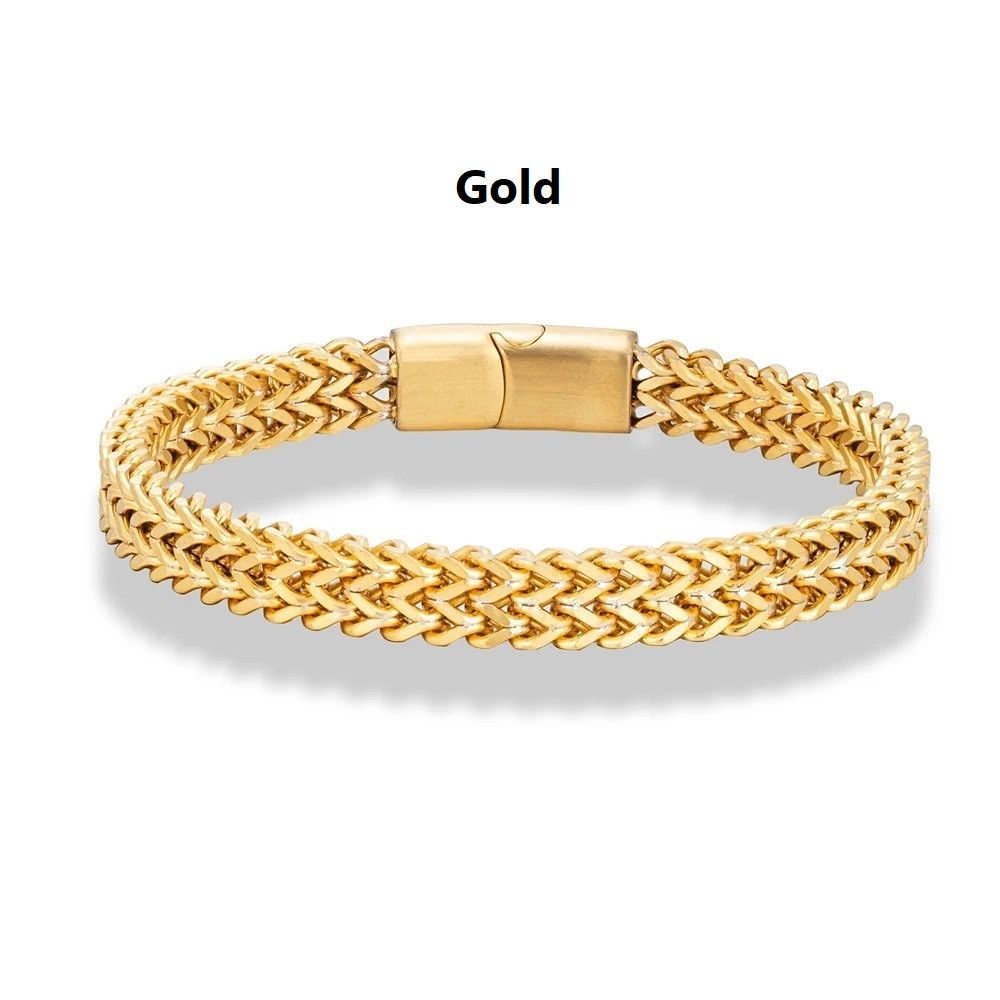 Other 8MM Curb Chain Link Bracelet Stainless Bangles Gift For Him Size ONE SIZE - 13 Thumbnail