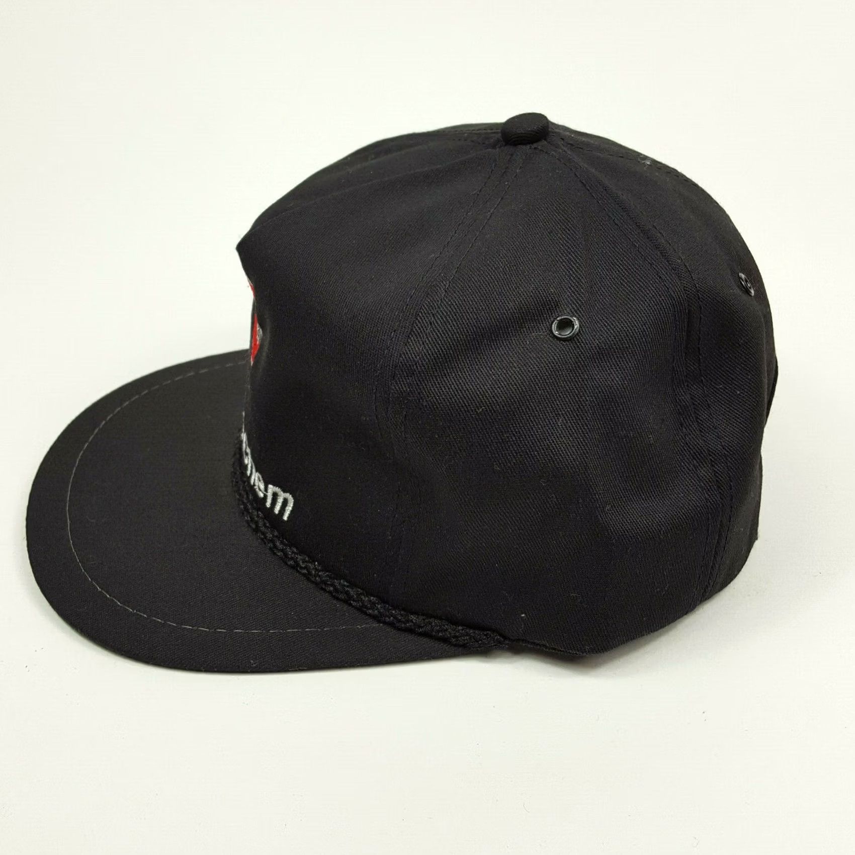 J Brand VINTAGE K-Brand Coastal Chem Trucker Hat Cap Men's Adjustable Black Vintage USA Made Size ONE SIZE - 5 Thumbnail