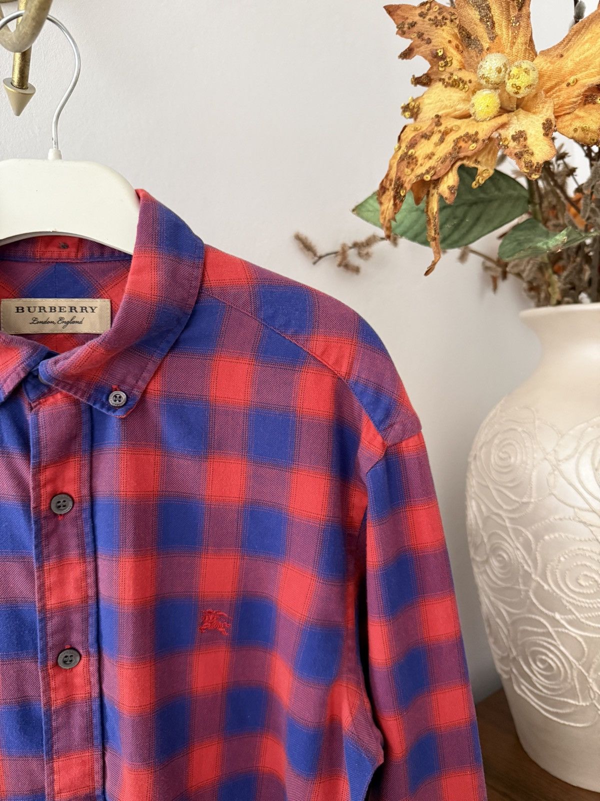 Burberry Burberry Check Shirt Button Up Size US S / EU 44-46 / 1 - 3 Thumbnail