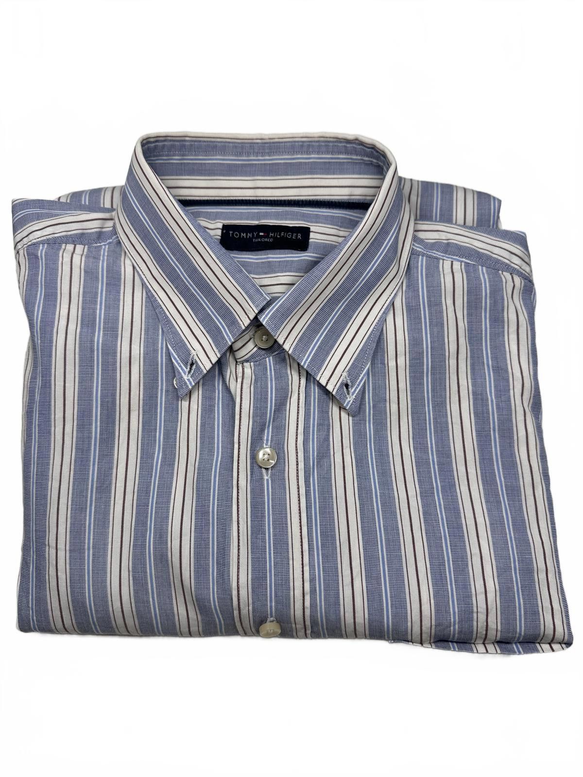 Tommy Hilfiger Tommy Hilfiger Striped Shirt Size US L / EU 52-54 / 3 - 6 Thumbnail