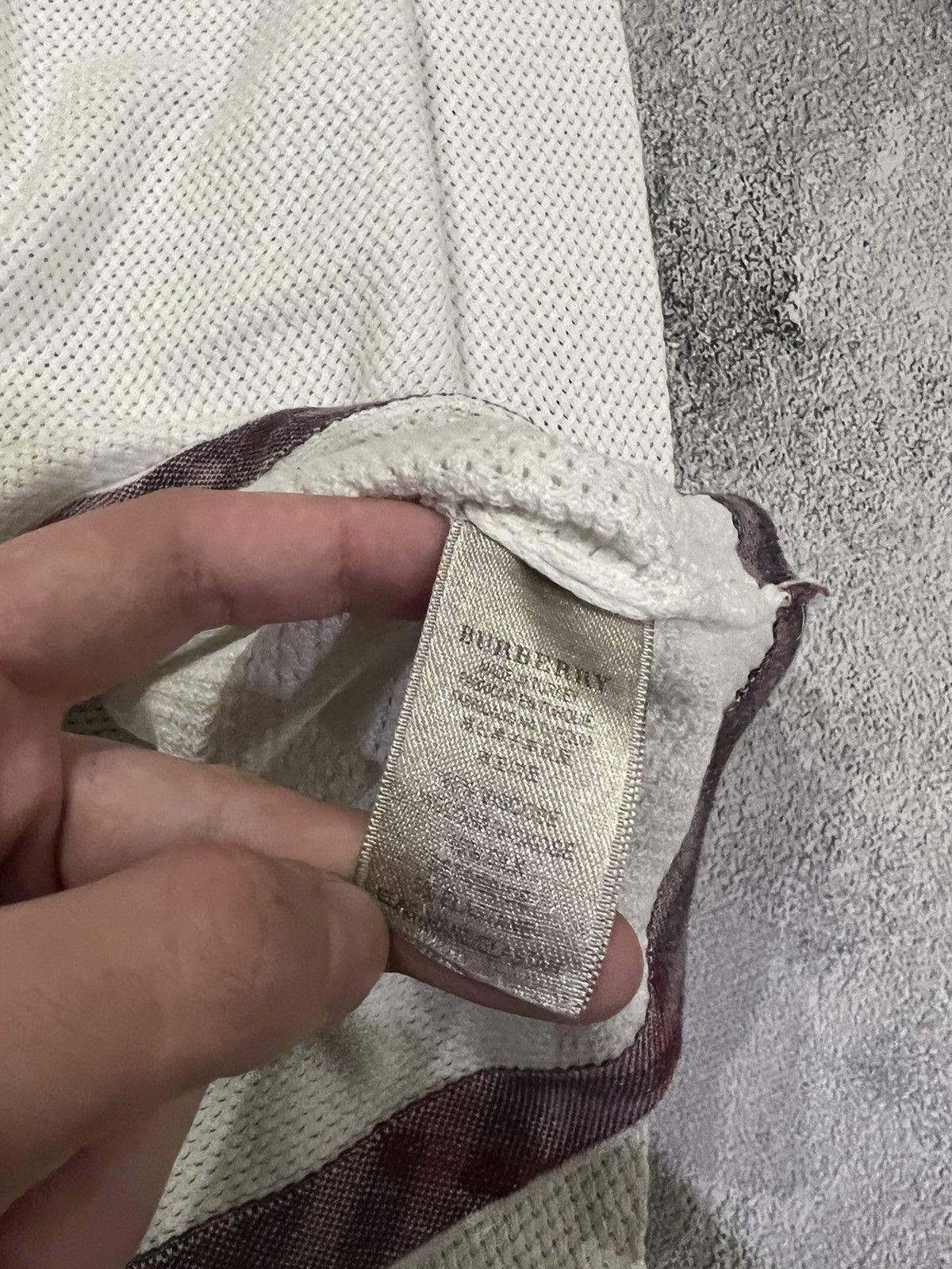 Burberry × Vintage Vintage Burberry Brit Long Sleeve 00’s Size XXL / US 16-18 / IT 52-54 - 7 Thumbnail