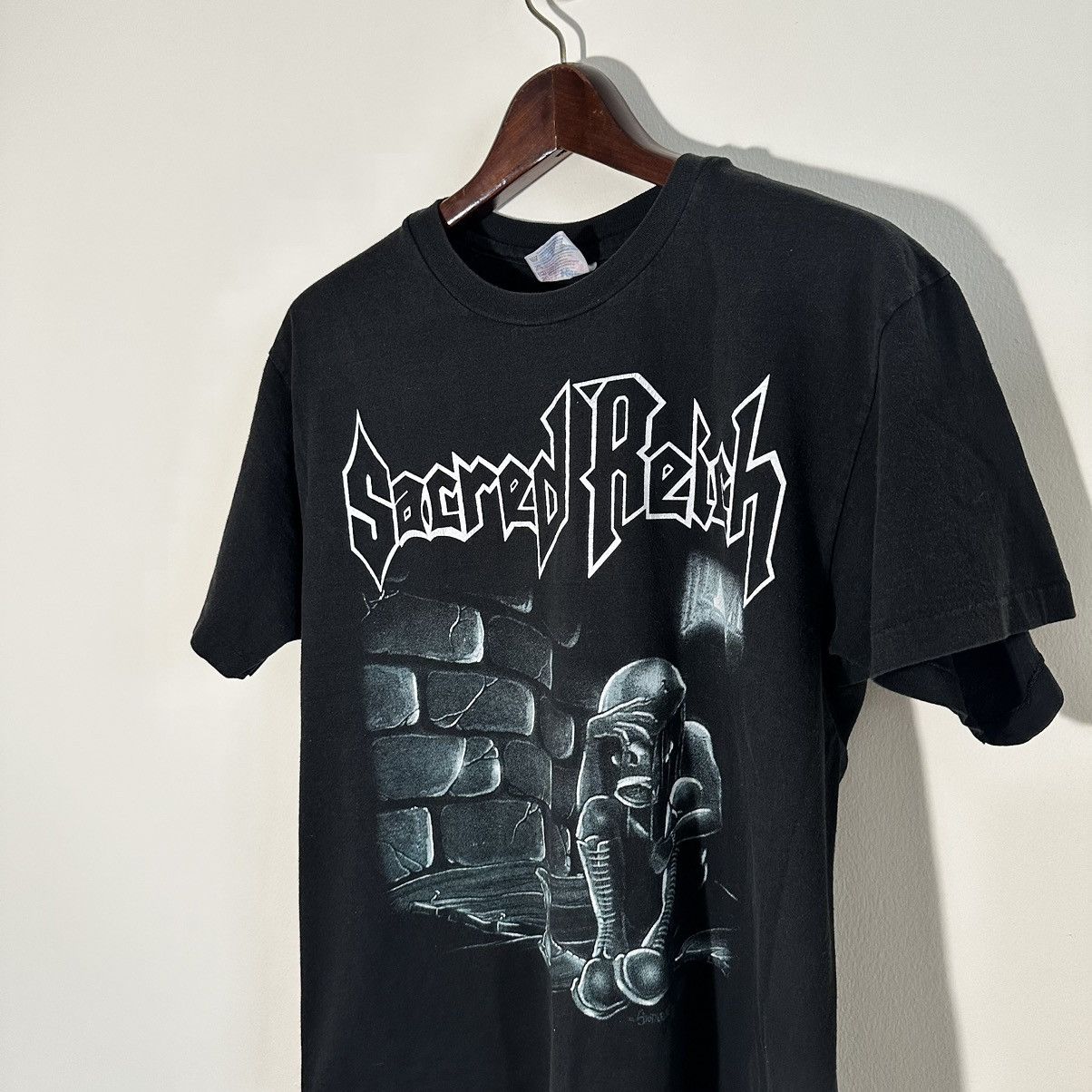 Band Tees × Vintage Sacred Reich Vintage Independent Tour Concert Metal Band Size US L / EU 52-54 / 3 - 2 Thumbnail