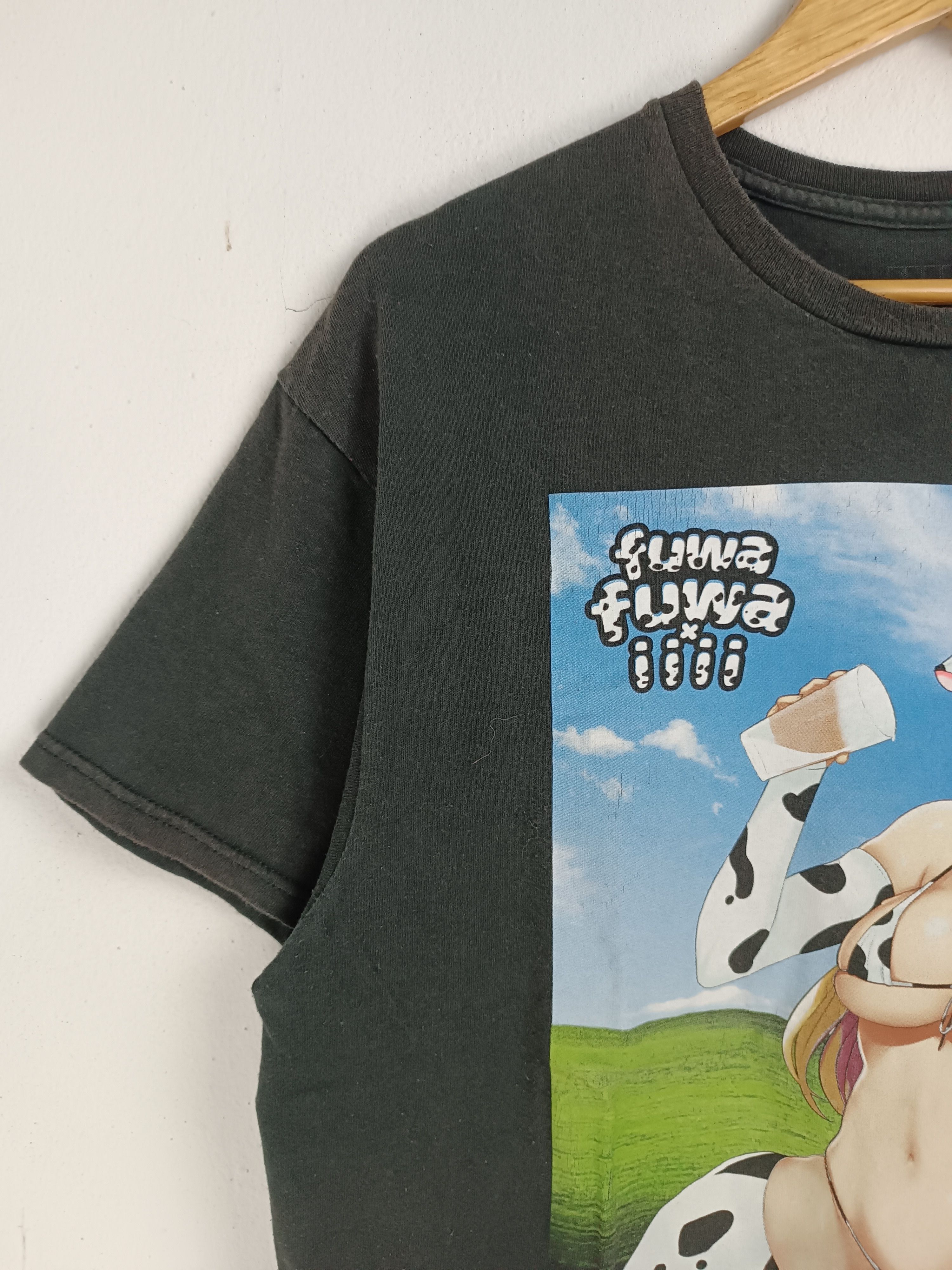 Anime VINTAGE FUWA FUWA MOMMY MILKERS SEXY CUTE PORN HUMOR TEE Size US L / EU 52-54 / 3 - 5 Thumbnail