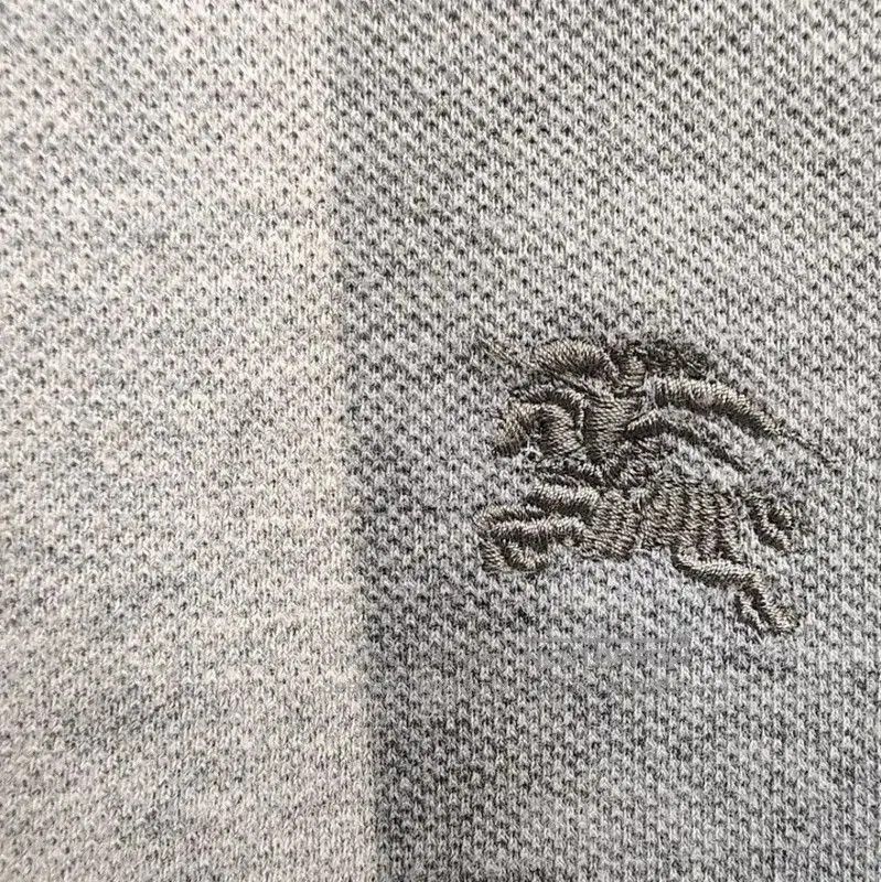 Burberry Burberry Gray Cotton Women's T-Shirt. Size S / US 4 / IT 40 - 4 Thumbnail