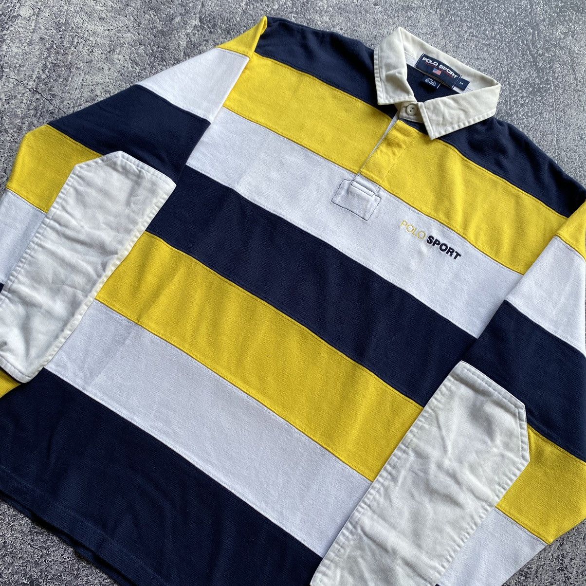 Polo Ralph Lauren Rare🔥 POLO SPORT Ralph Lauren P3 Rugby Shirt Size US M / EU 48-50 / 2 - 4 Thumbnail