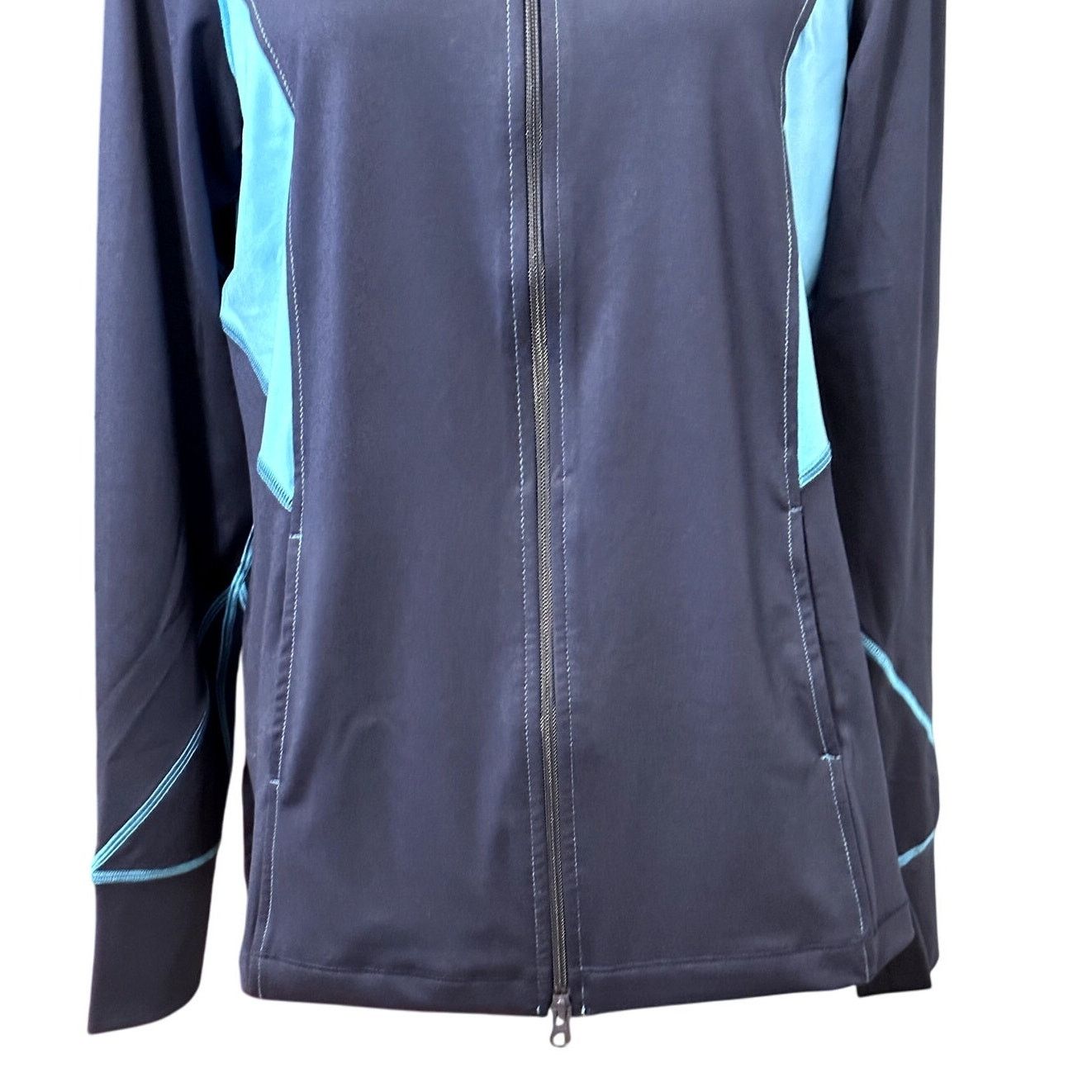 Other Natori Track Jacket Blue Colorblock Long Sleeve Zipper M Size M / US 6-8 / IT 42-44 - 3 Thumbnail