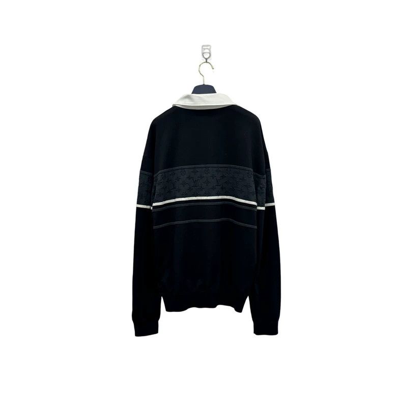 Louis Vuitton Louis Vuitton The Latest Color-Block Long-Sleeve Polo Shir Size US XL / EU 56 / 4 - 3 Thumbnail