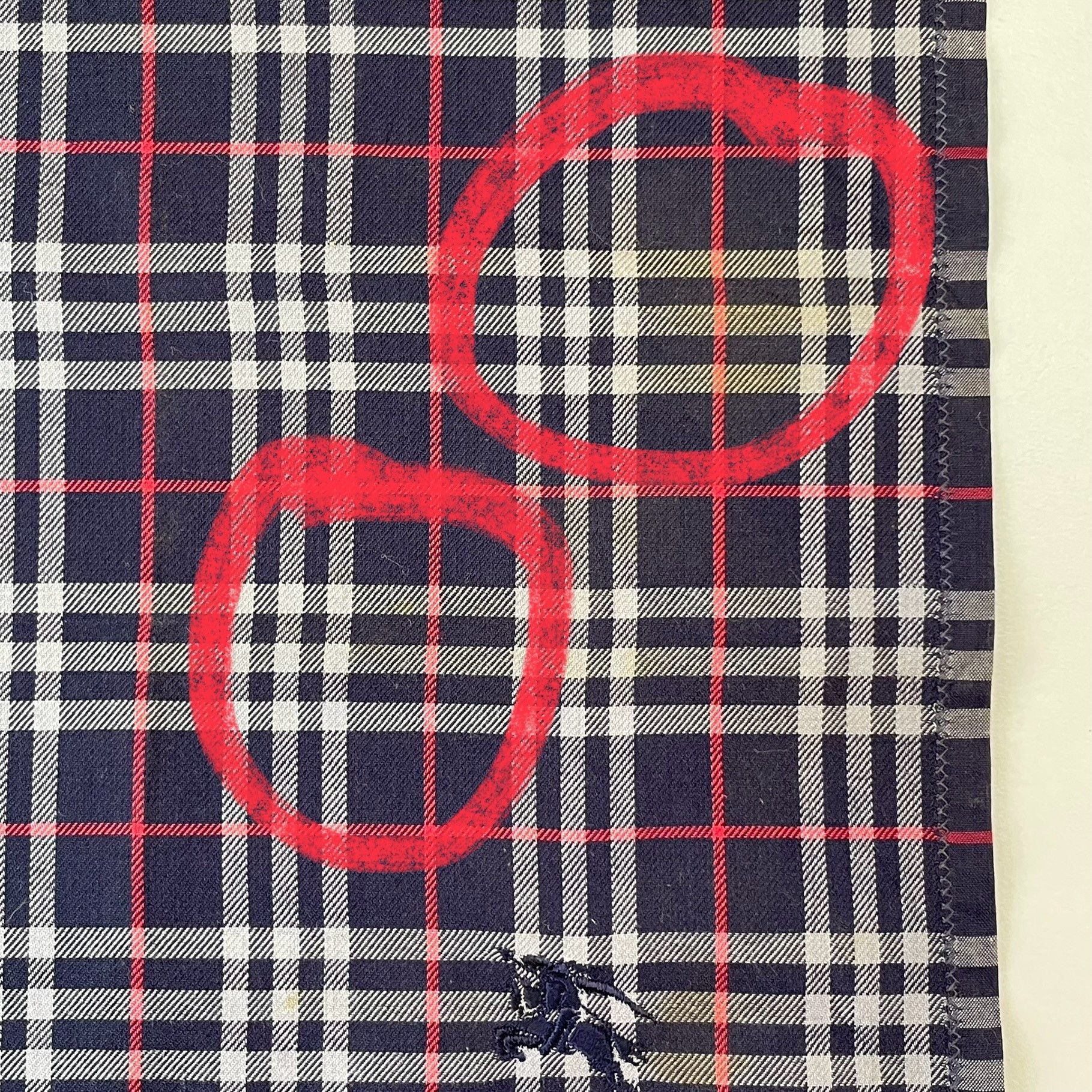 Burberry × Vintage Burberry Handkerchief / Neckerchief / Bandana - 4206 Size ONE SIZE - 4 Thumbnail