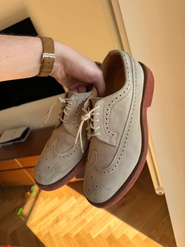 Mark McNairy Mark McNairy longwing suede brogues us9 Size US 9 / EU 42 - 4 Thumbnail