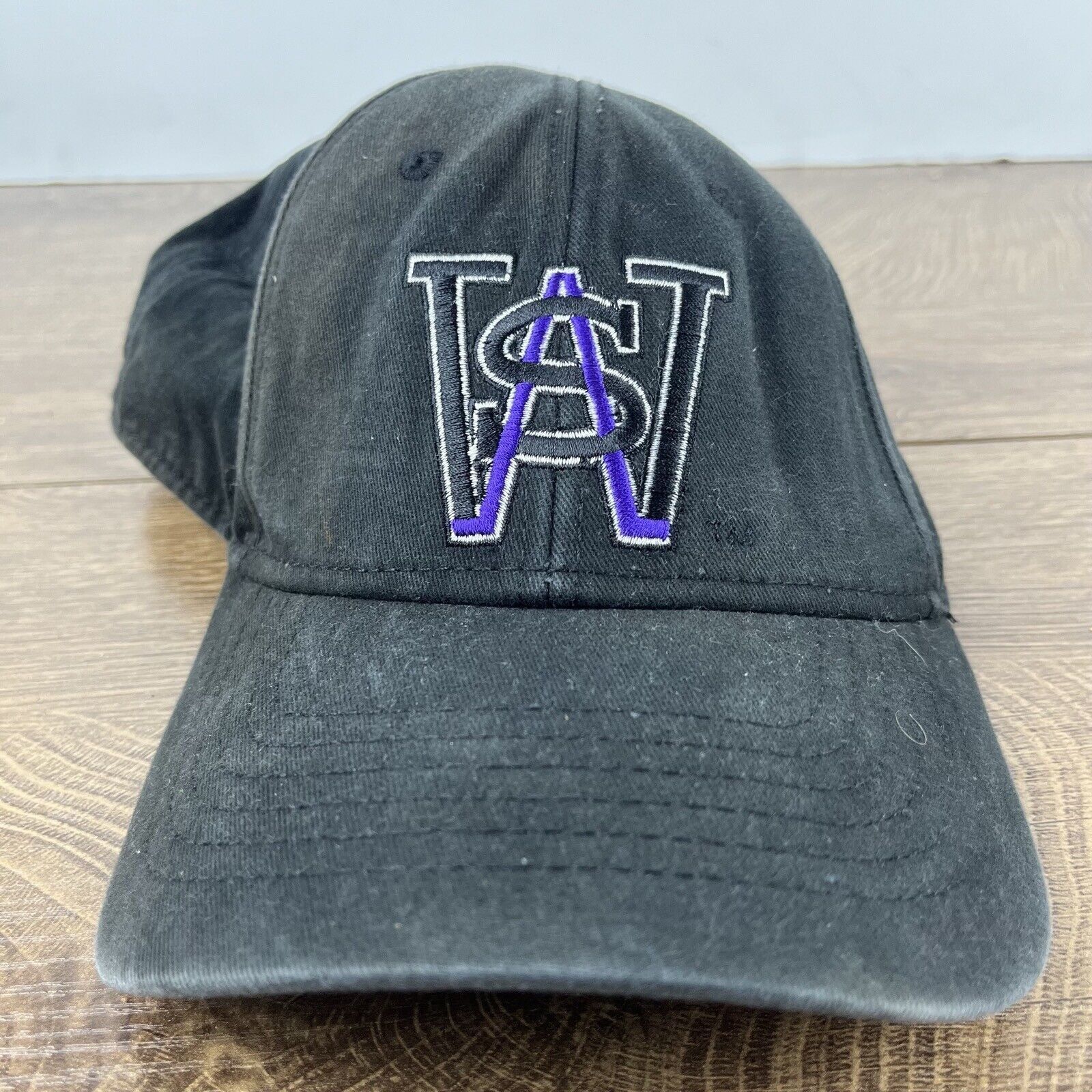 Other WS Hat WS Black Cap Adjustable Hat Black Adult Fit Hat Size ONE SIZE - 4 Thumbnail