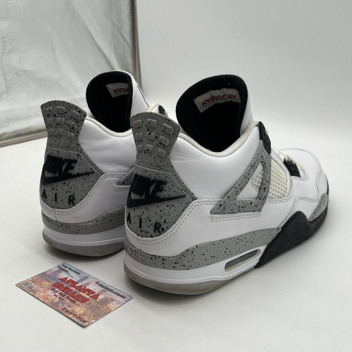 Jordan Brand Air Jordan 4 white cement Size US 11 / EU 44 - 5 Thumbnail