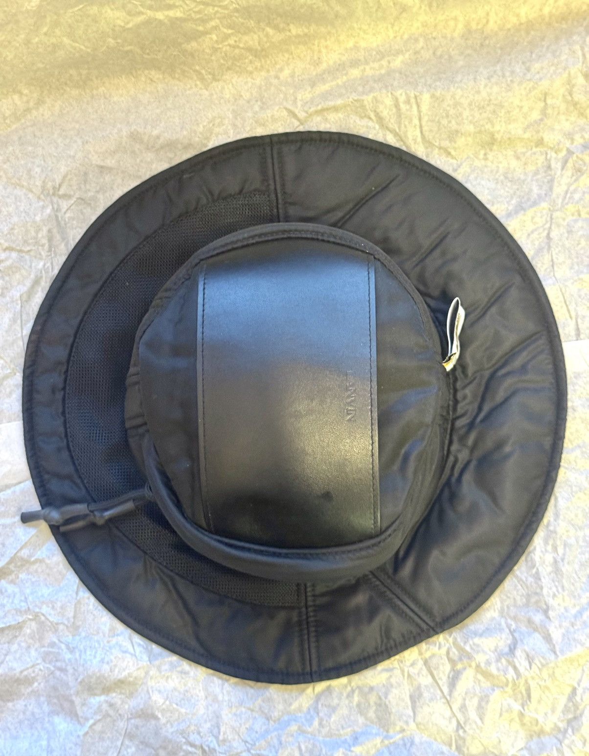 Lanvin lanvin x gallery dept. black bucket hat 58 Size ONE SIZE - 7 Thumbnail